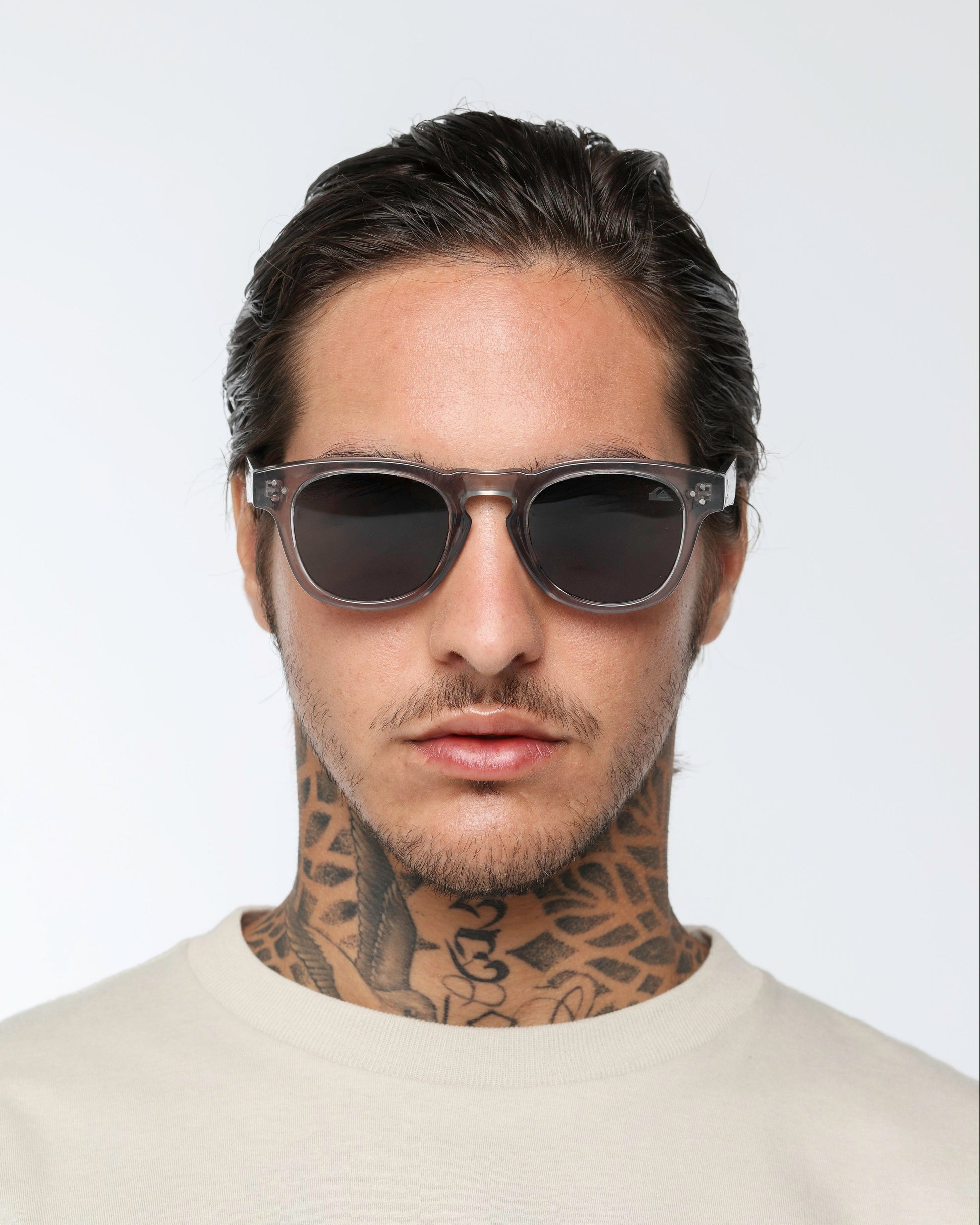 Óculos de Sol Quiksilver Dubai - Cinza/Cinza