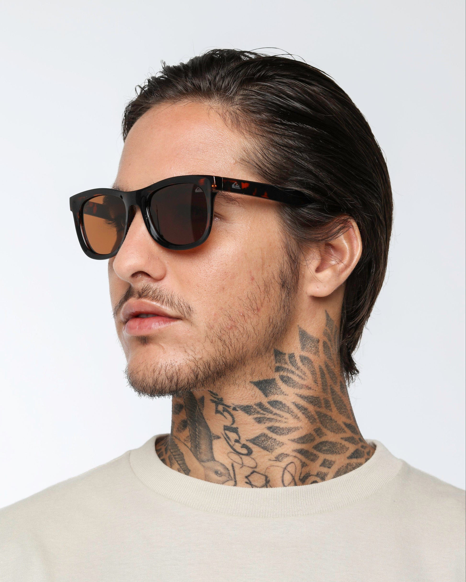 Óculos de Sol Quiksilver Dubai - Havana/Marrom