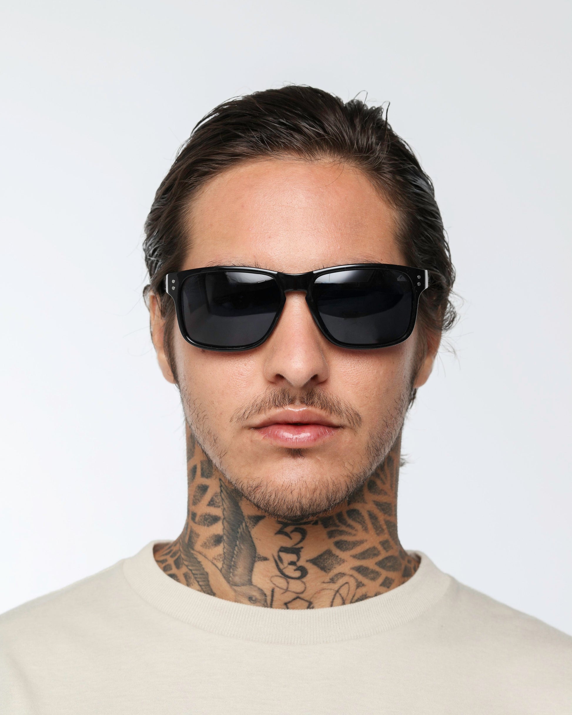 Óculos de Sol Quiksilver Santa Cruz - Preto/Azul