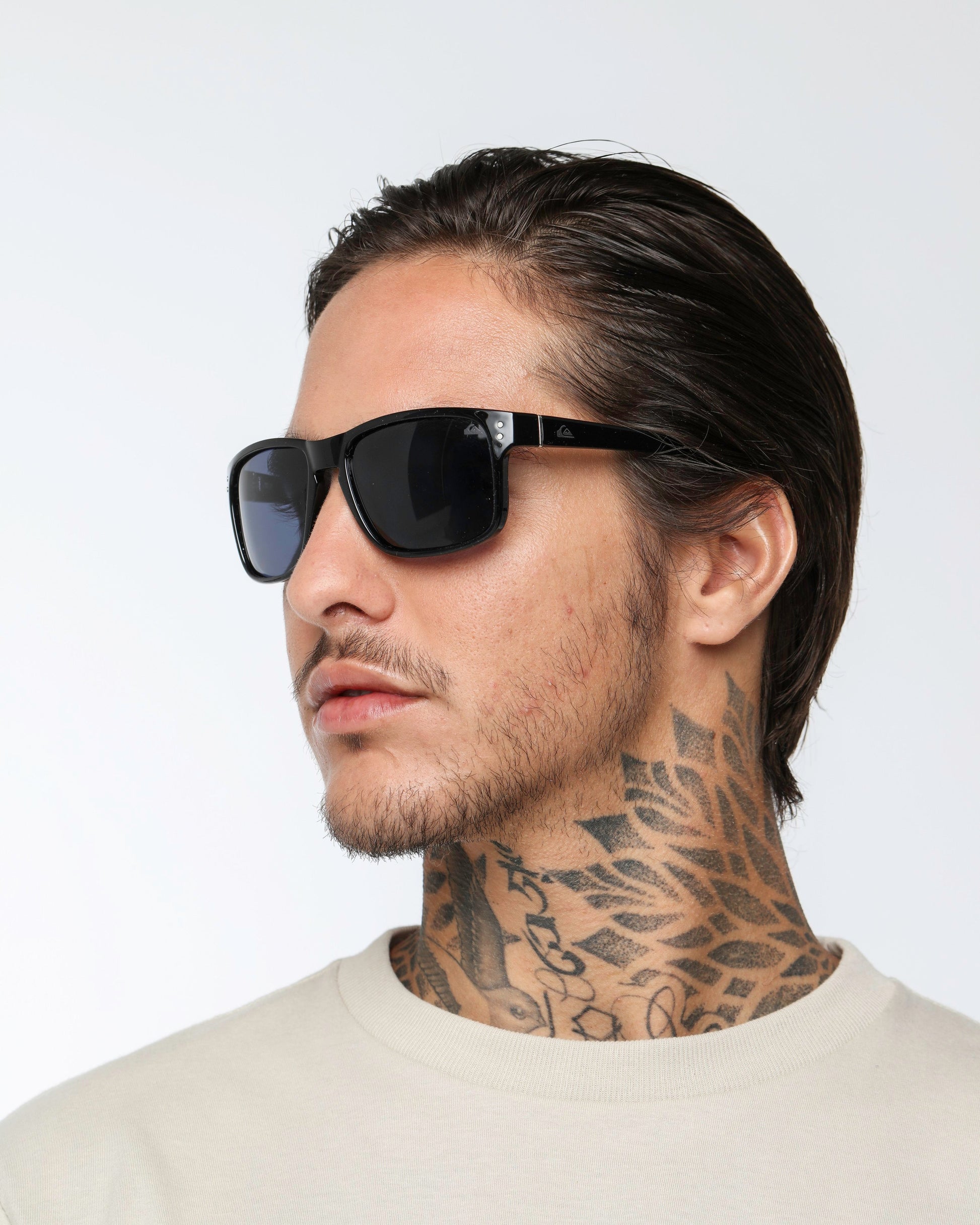 Óculos de Sol Quiksilver Santa Cruz - Preto/Azul