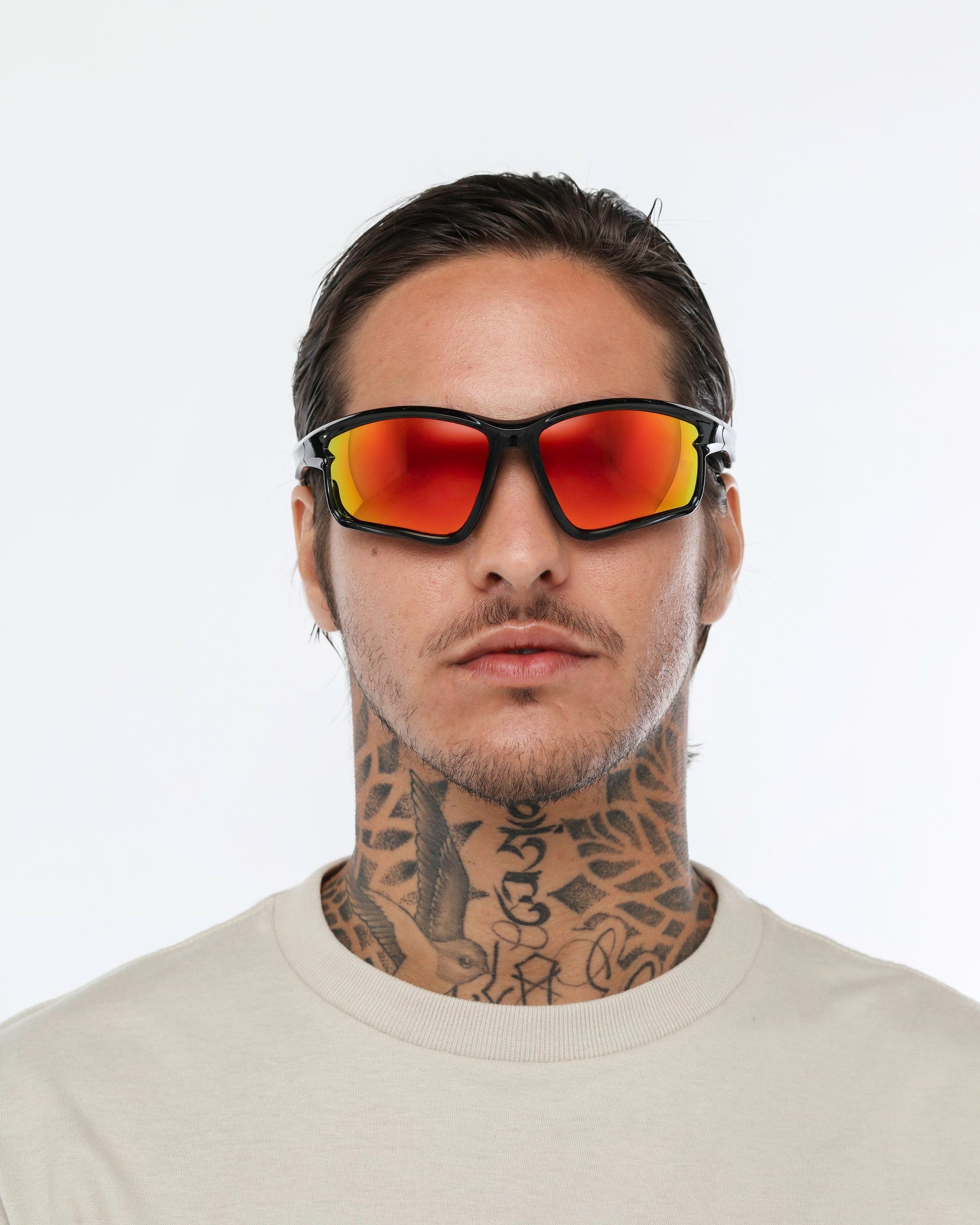 Óculos de Sol Quiksilver J-bay - Preto/Vermelho Espelhado