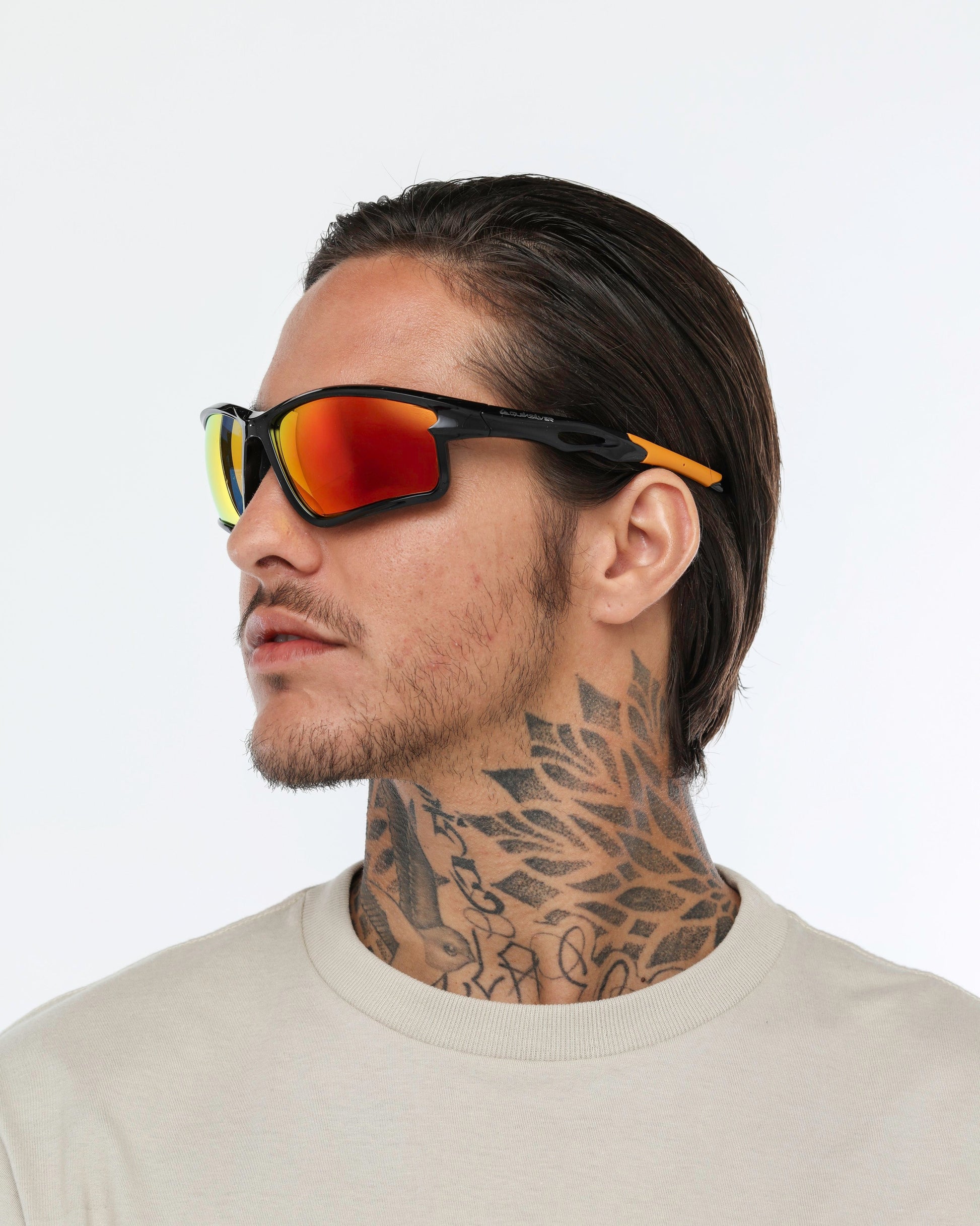 Óculos de Sol Quiksilver J-bay - Preto/Vermelho Espelhado