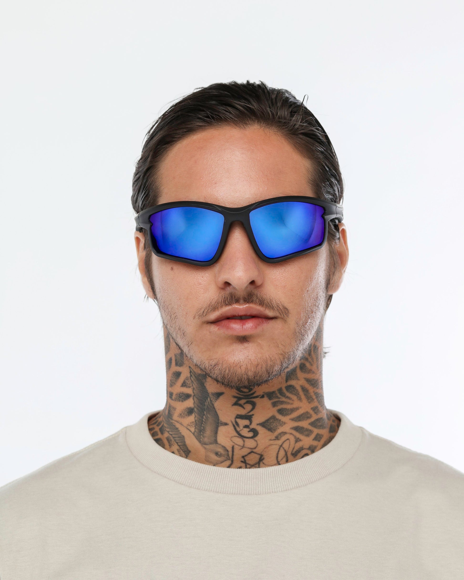 Óculos de Sol Quiksilver J-bay - Preto/Azul Espelhado