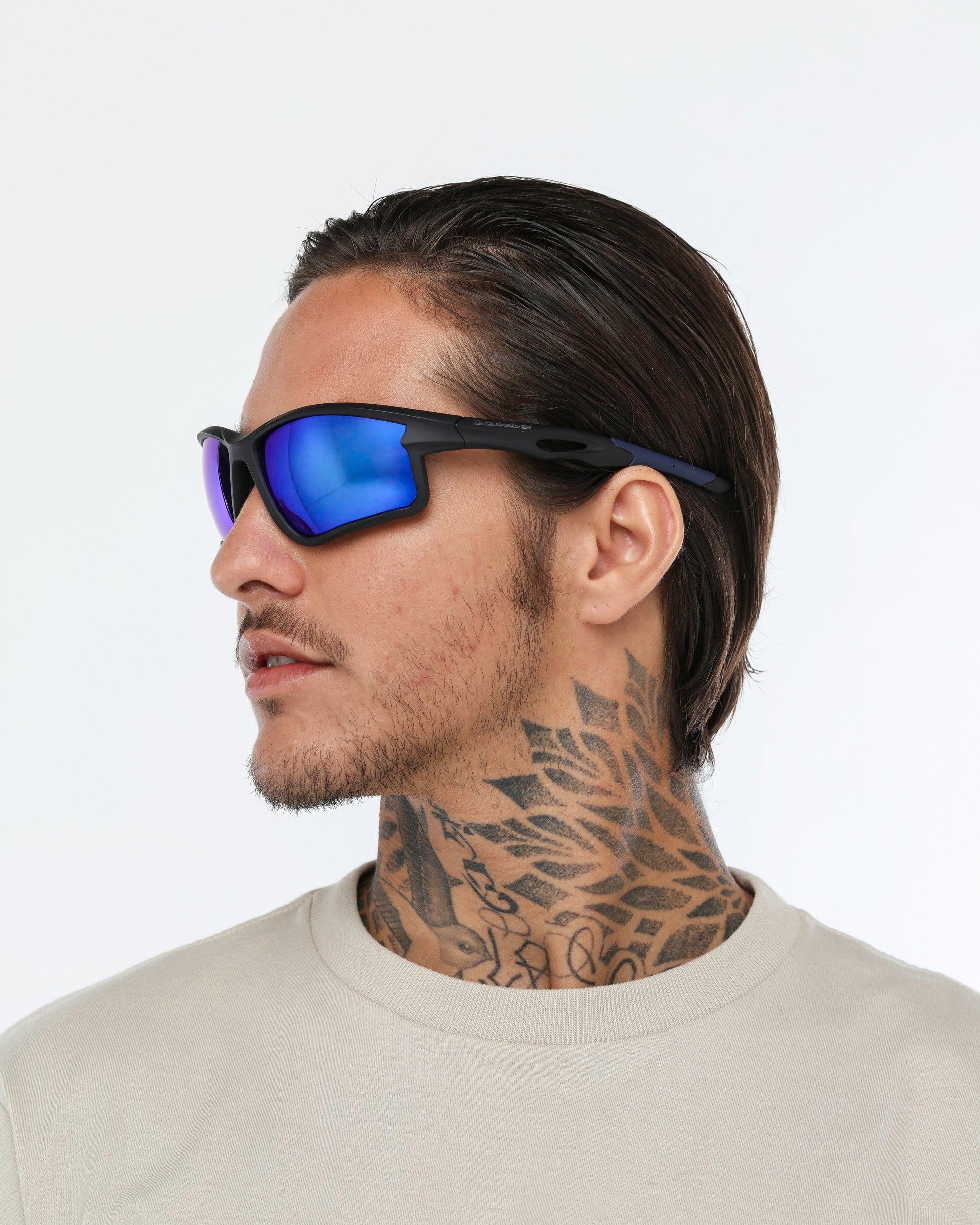 Óculos de Sol Quiksilver J-bay - Preto/Azul Espelhado