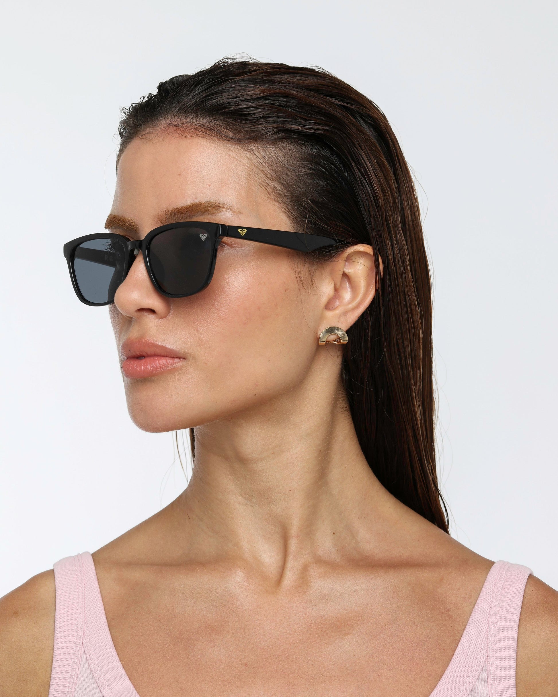 Óculos de Sol Roxy Ocean Breeze - Preto/Cinza