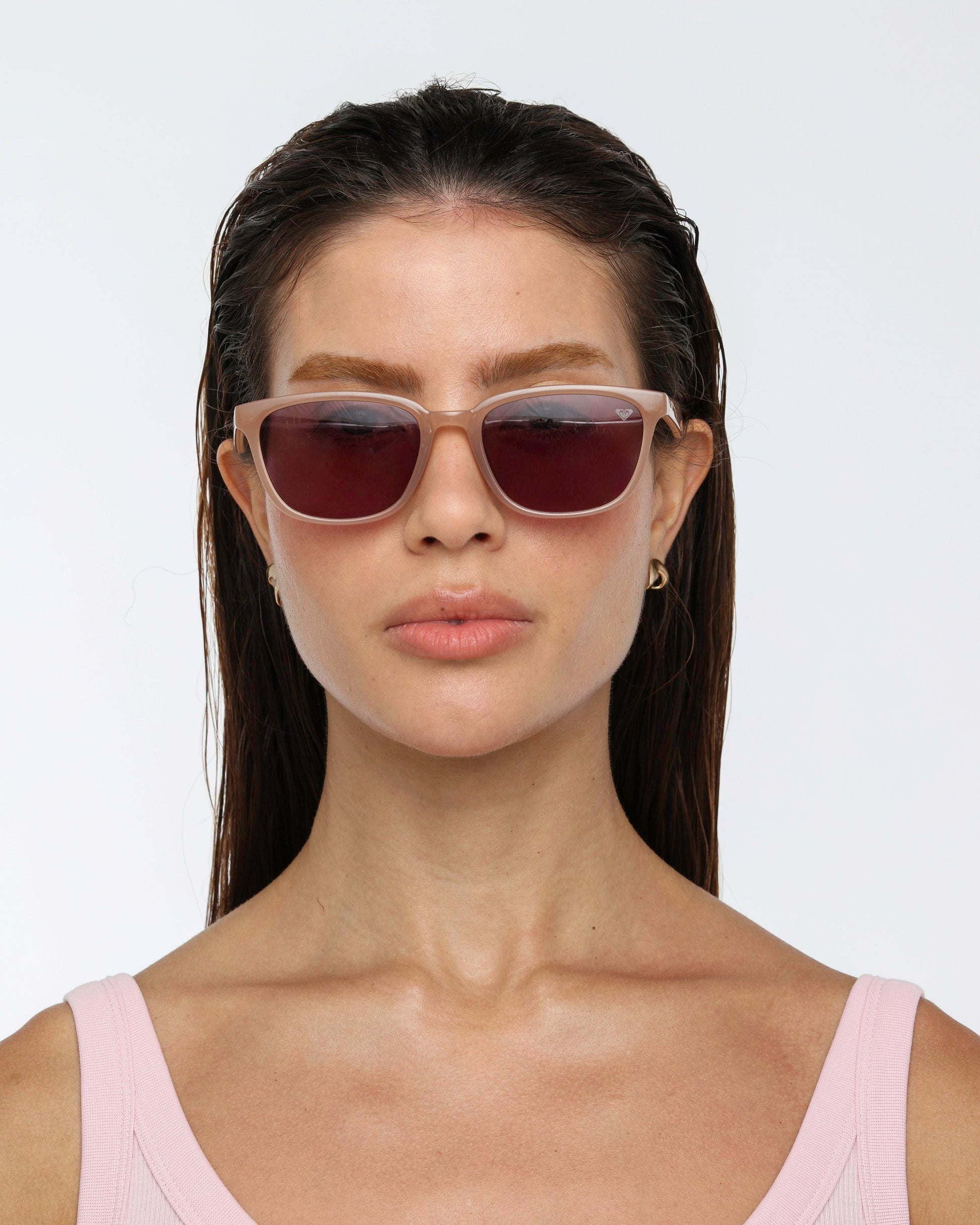 Óculos de Sol Roxy Ocean Breeze - Caramelo/Roxo