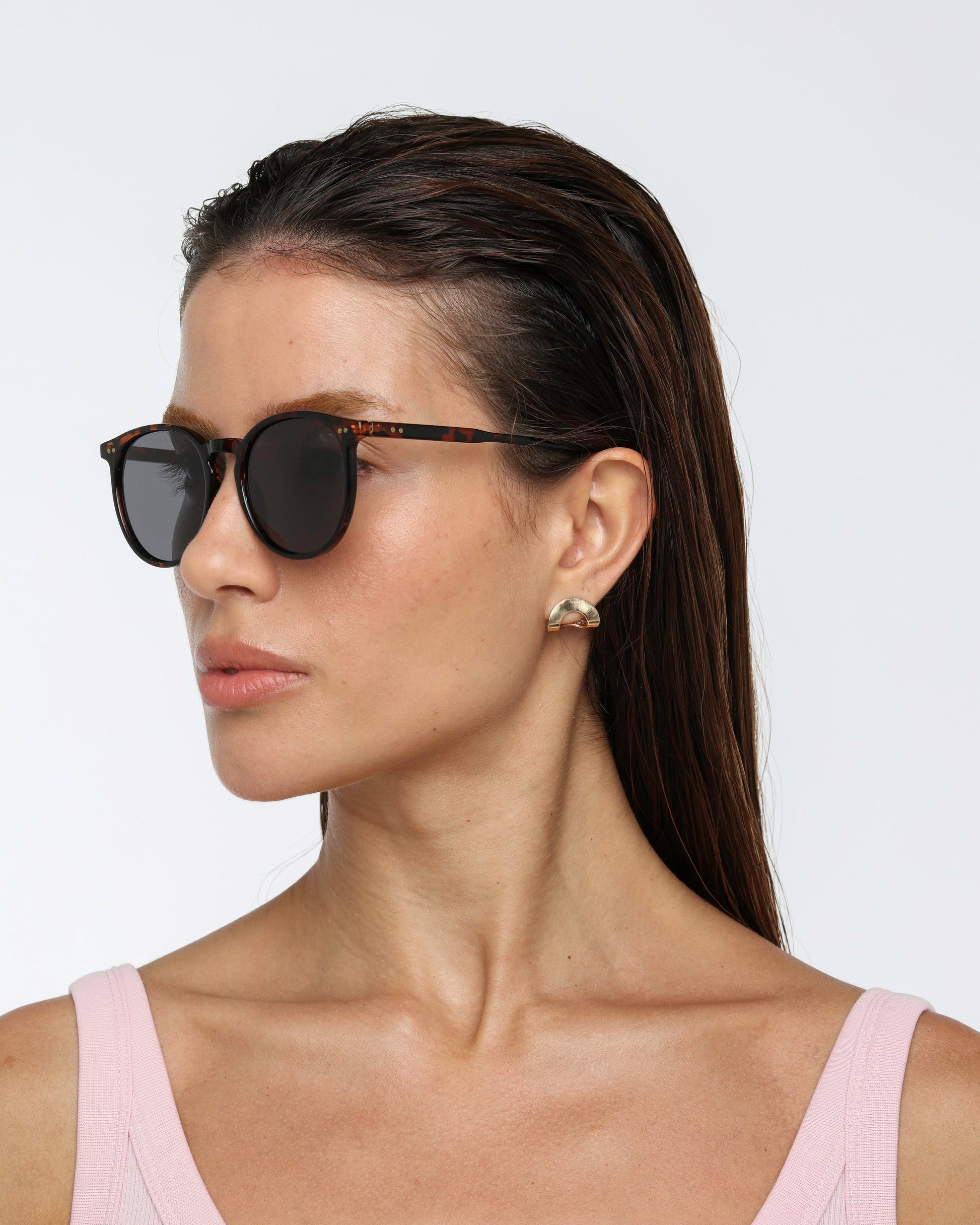 Óculos de Sol Roxy Sun Seeker - Havana/Cinza