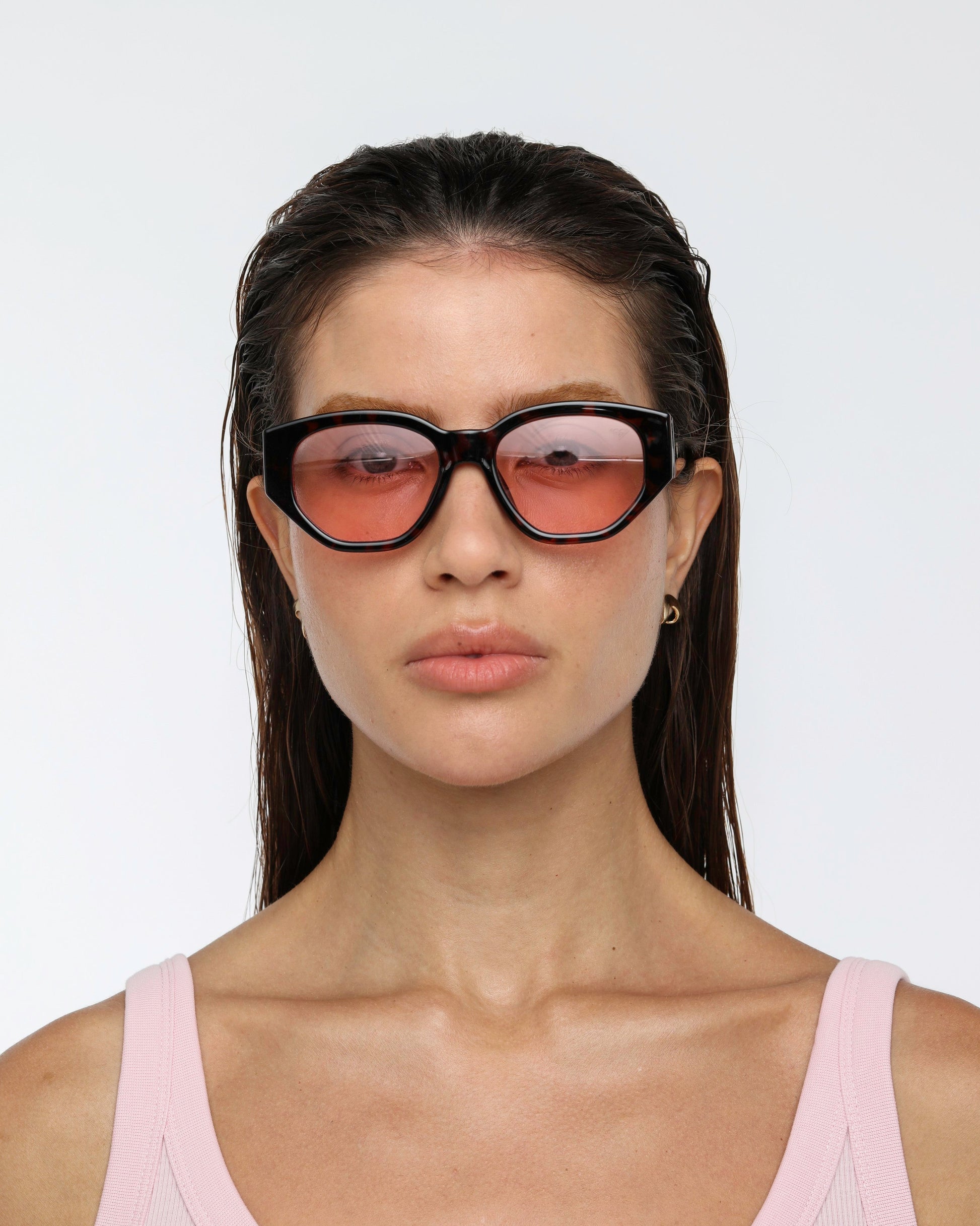 Óculos de Sol Roxy Drift - Havana/Rosa