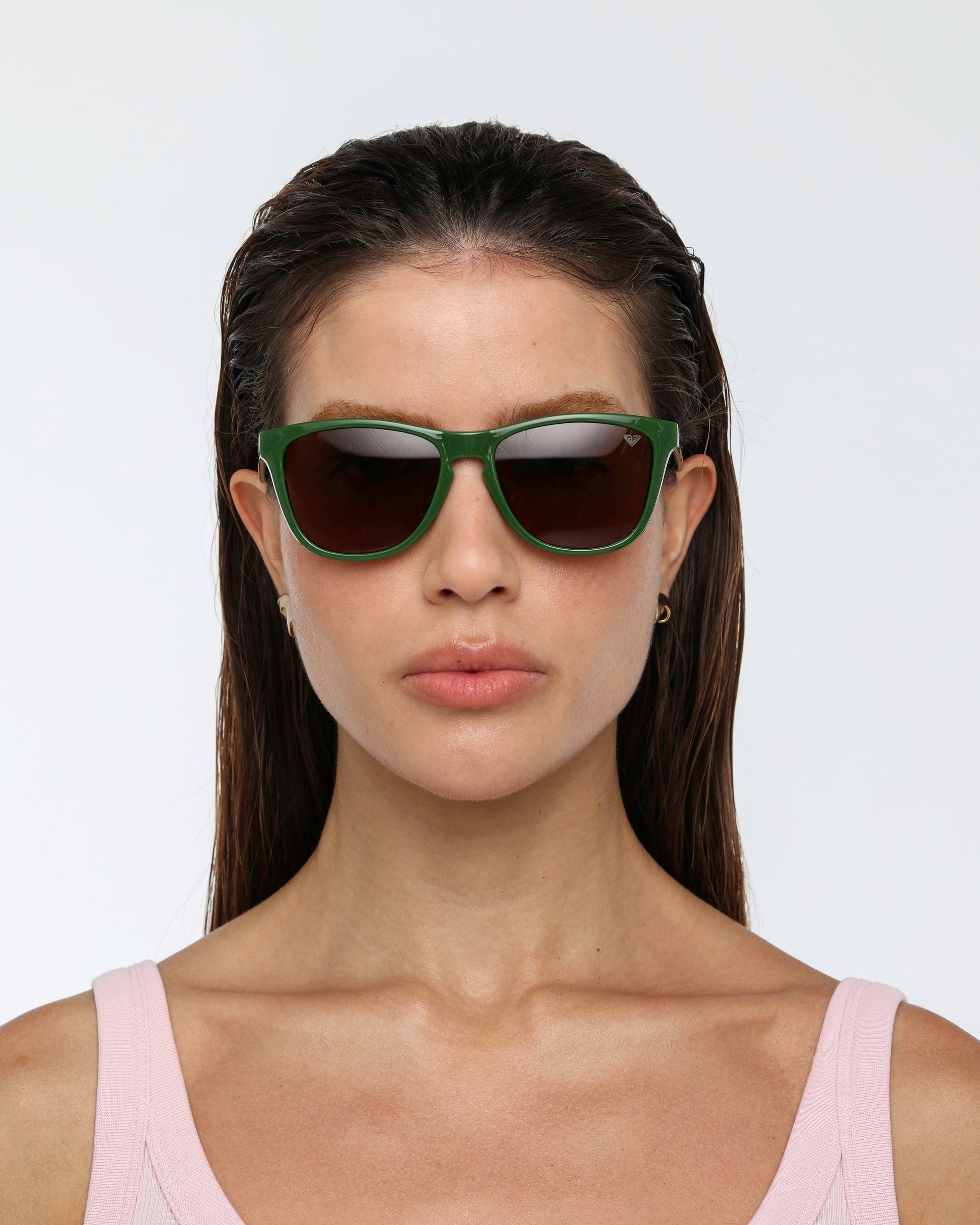 Óculos de Sol Roxy Wave Chaser - Verde/Marrom