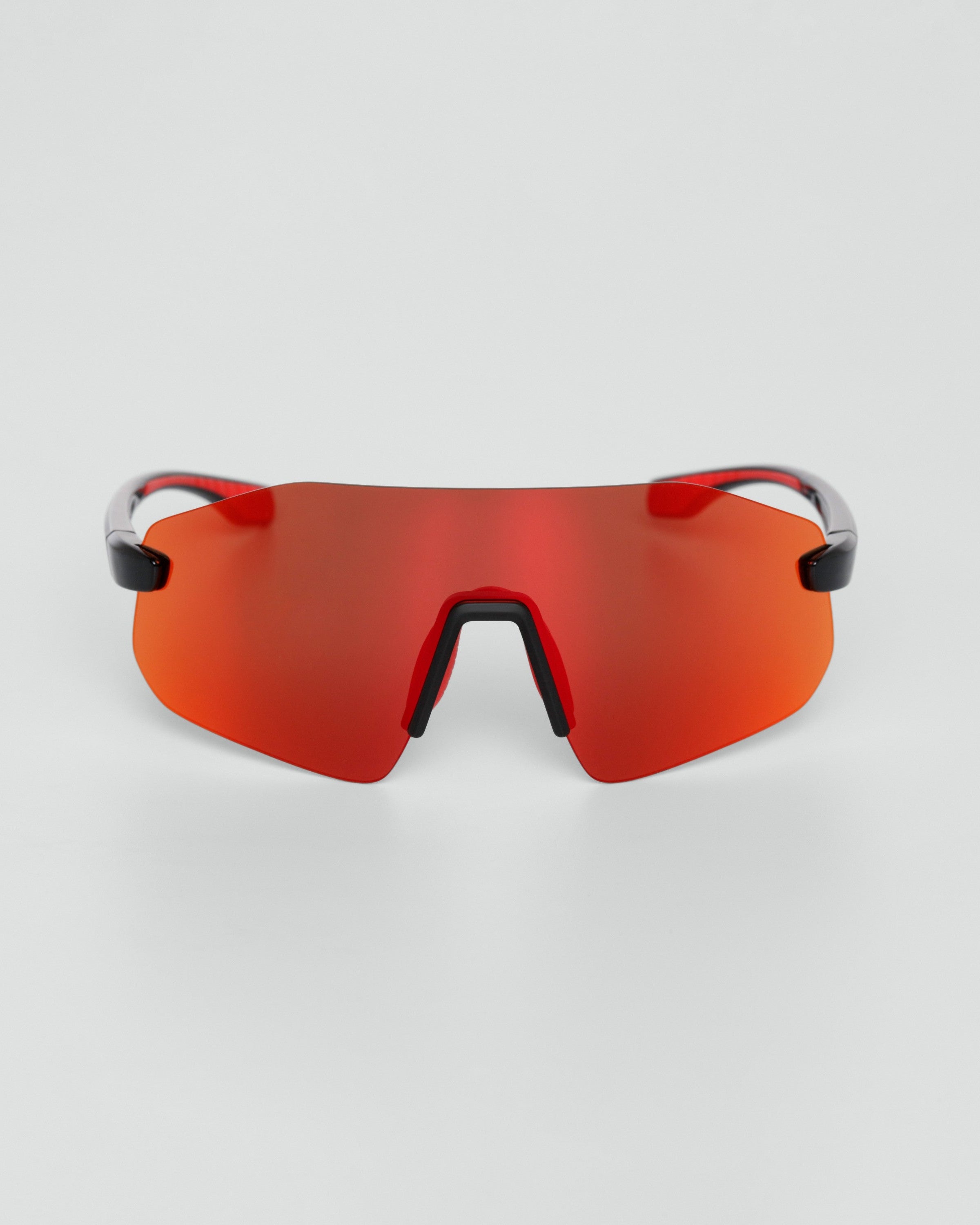 Óculos de Sol Quiksilver Pipeline - Preto/Vermelho Espelhado