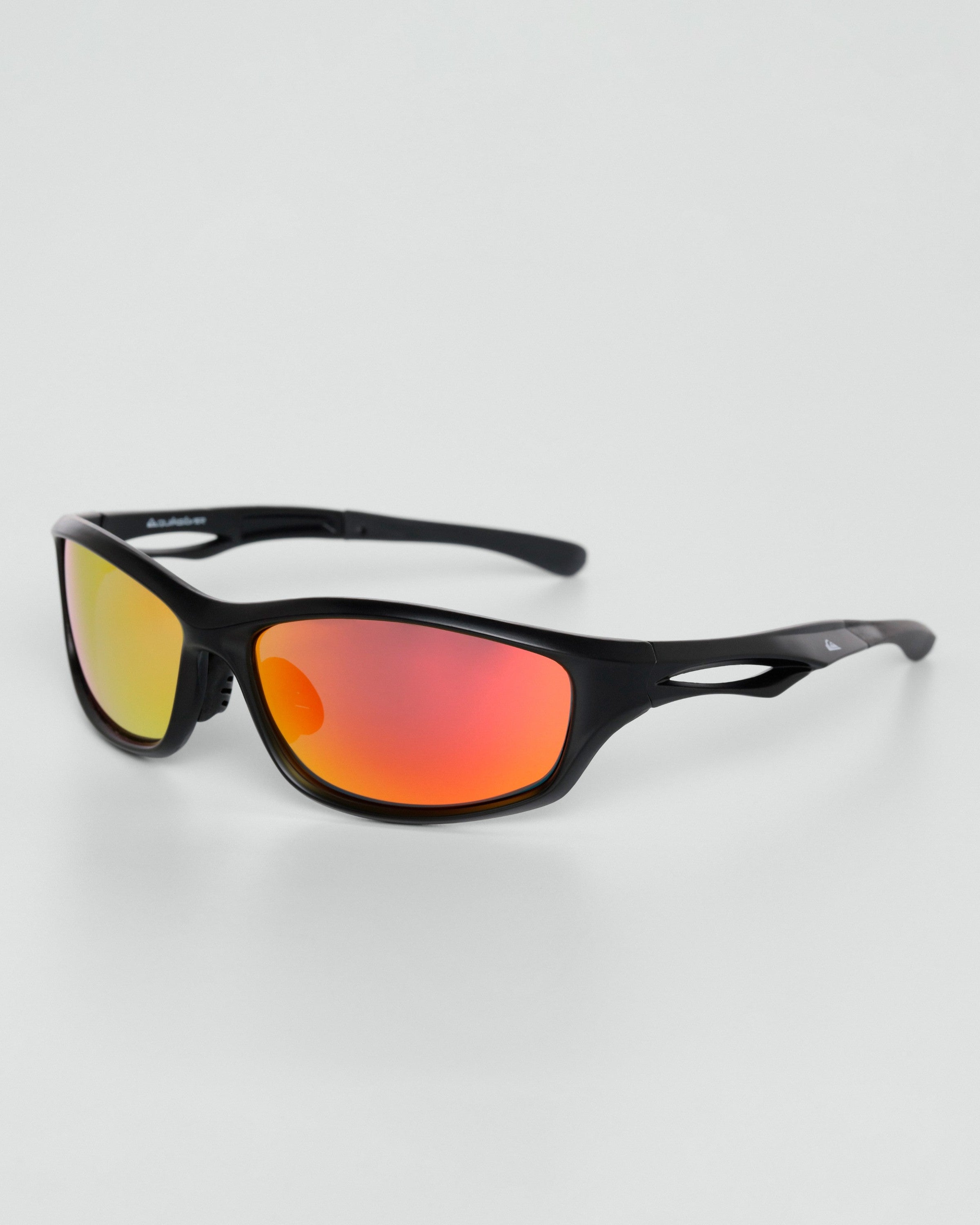 Óculos de Sol Quiksilver Tamarindo - Preto Fosco/Vermelho Espelhado
