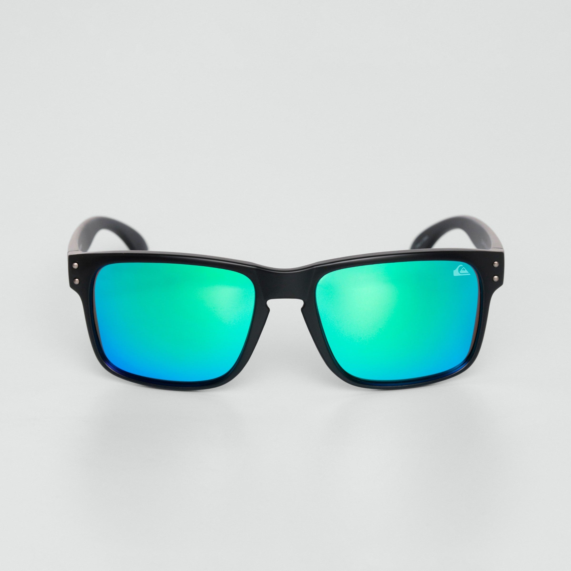 Óculos de Sol Quiksilver Biarritiz - Preto/Verde Espelhado