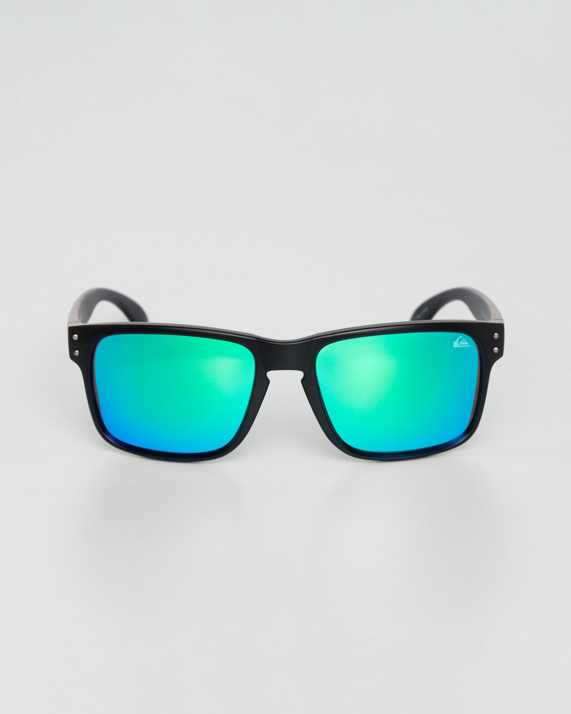 Óculos de Sol Quiksilver Biarritiz - Preto/Verde Espelhado