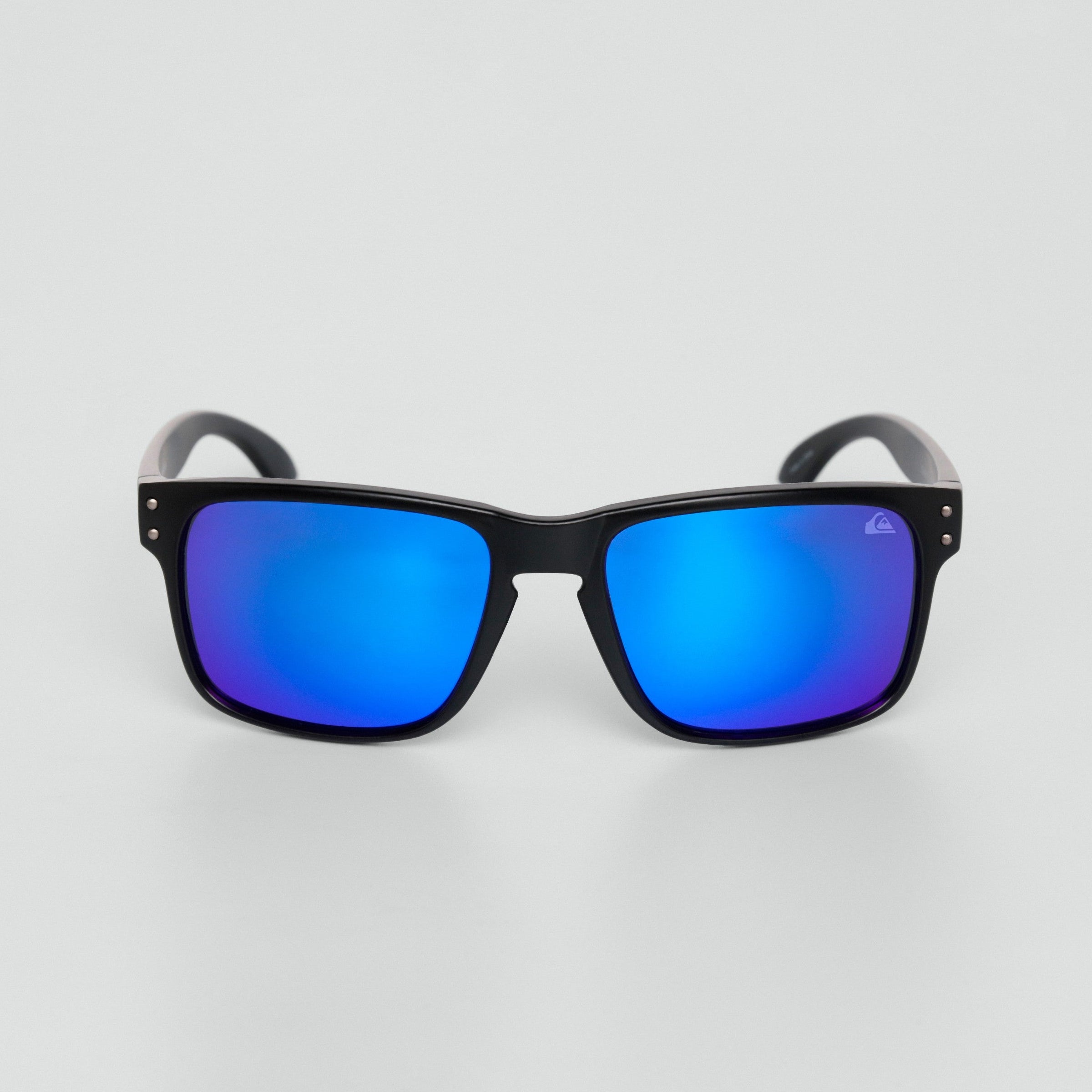 Óculos de Sol Quiksilver Biarritiz - Preto/Azul Espelhado