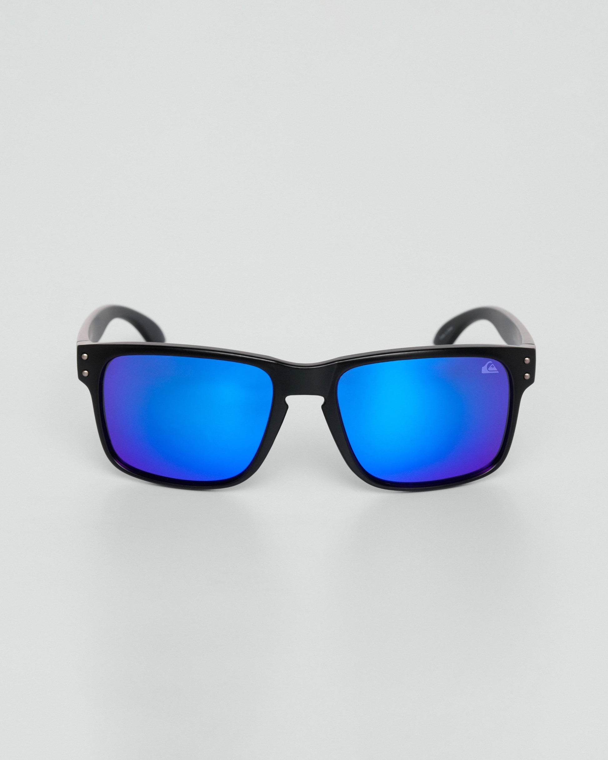 Óculos de Sol Quiksilver Biarritiz - Preto/Azul Espelhado