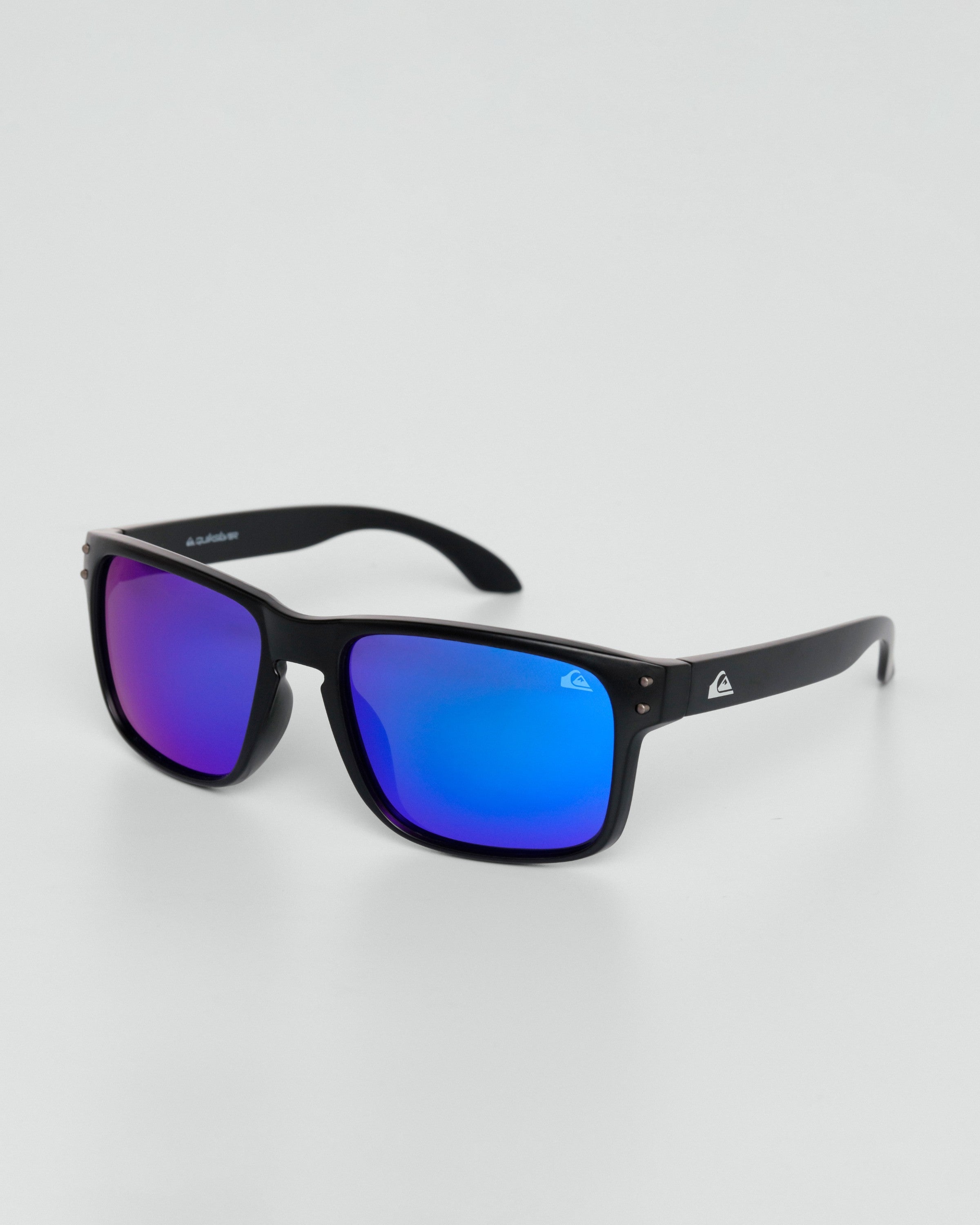 Óculos de Sol Quiksilver Biarritiz - Preto/Azul Espelhado