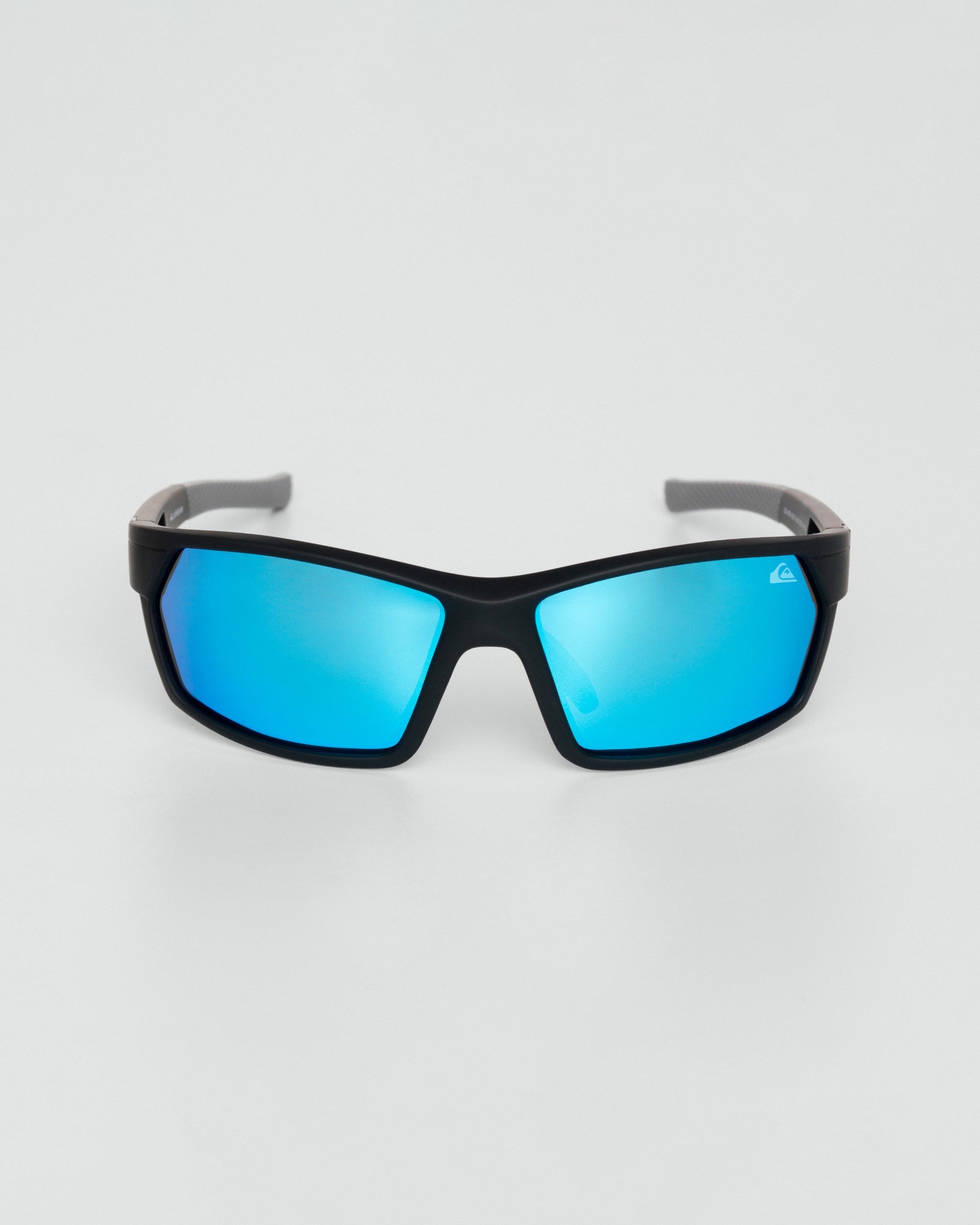 Óculos de Sol Quiksilver Nazare - Preto/Azul Espelhado