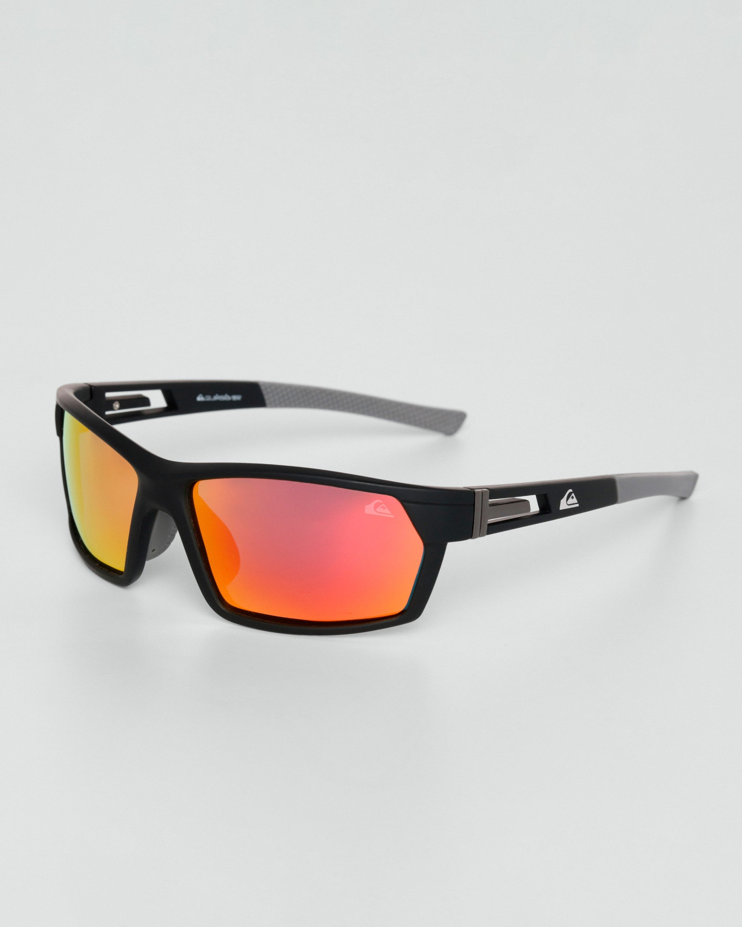 Óculos de Sol Quiksilver Nazare - Preto/Vermelho Espelhado