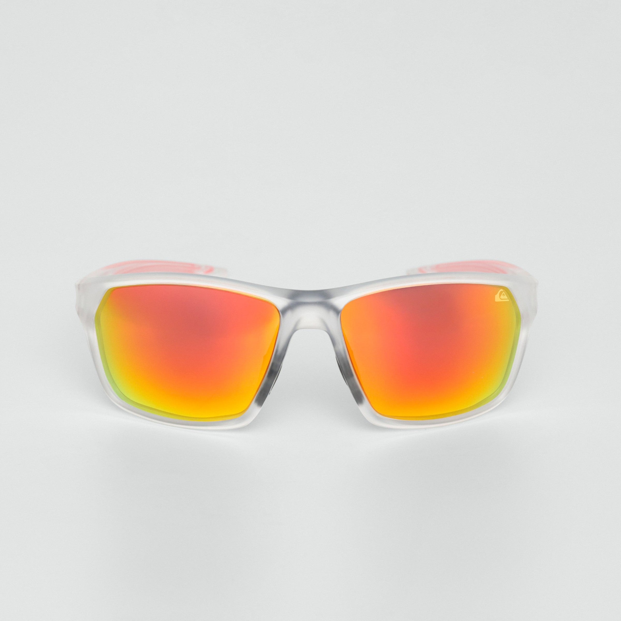 Óculos de Sol Quiksilver Maui - Transparentes/Vermelho Espelhado