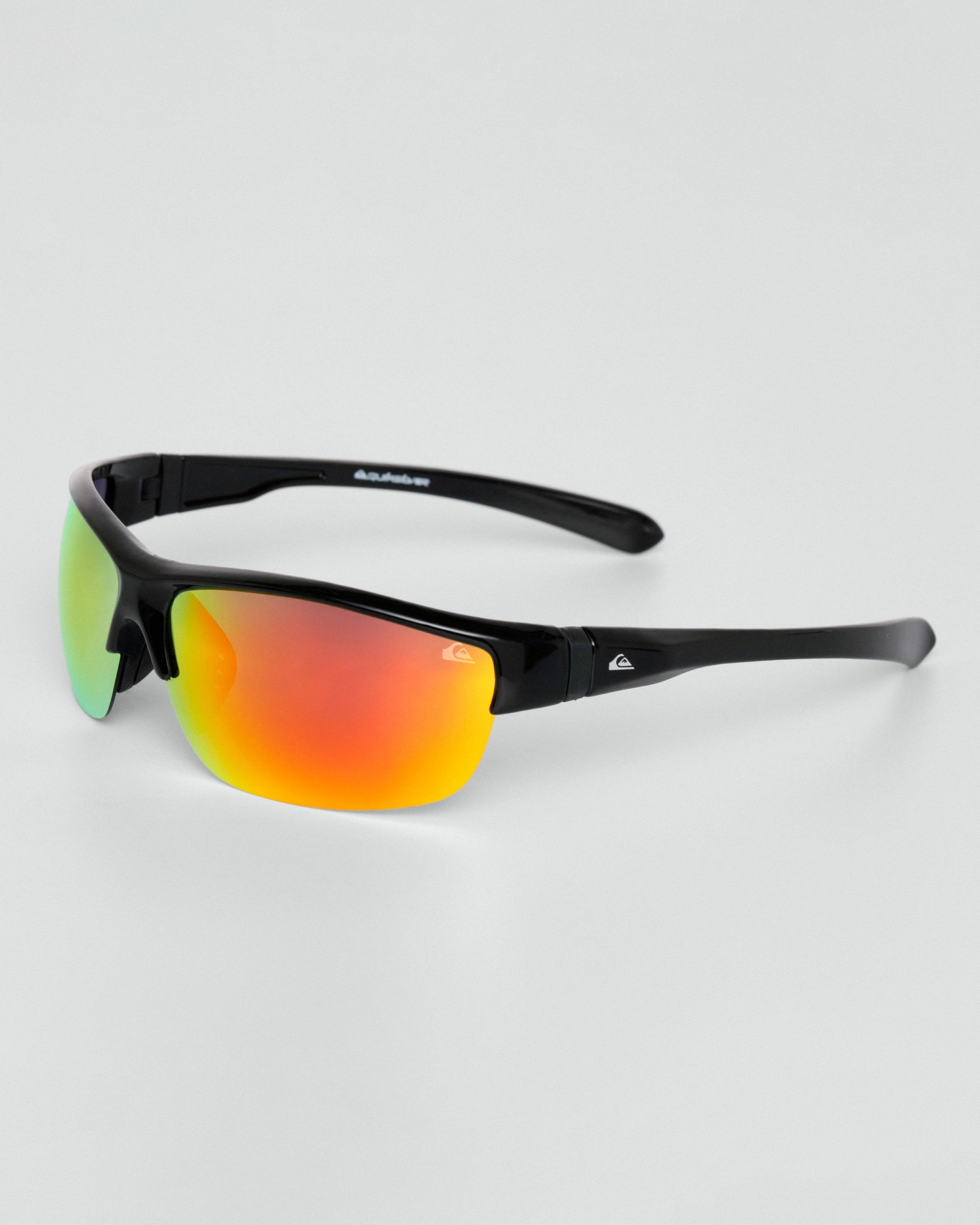 Óculos de Sol Quiksilver Malibu - Preto/Vermelho Espelhado