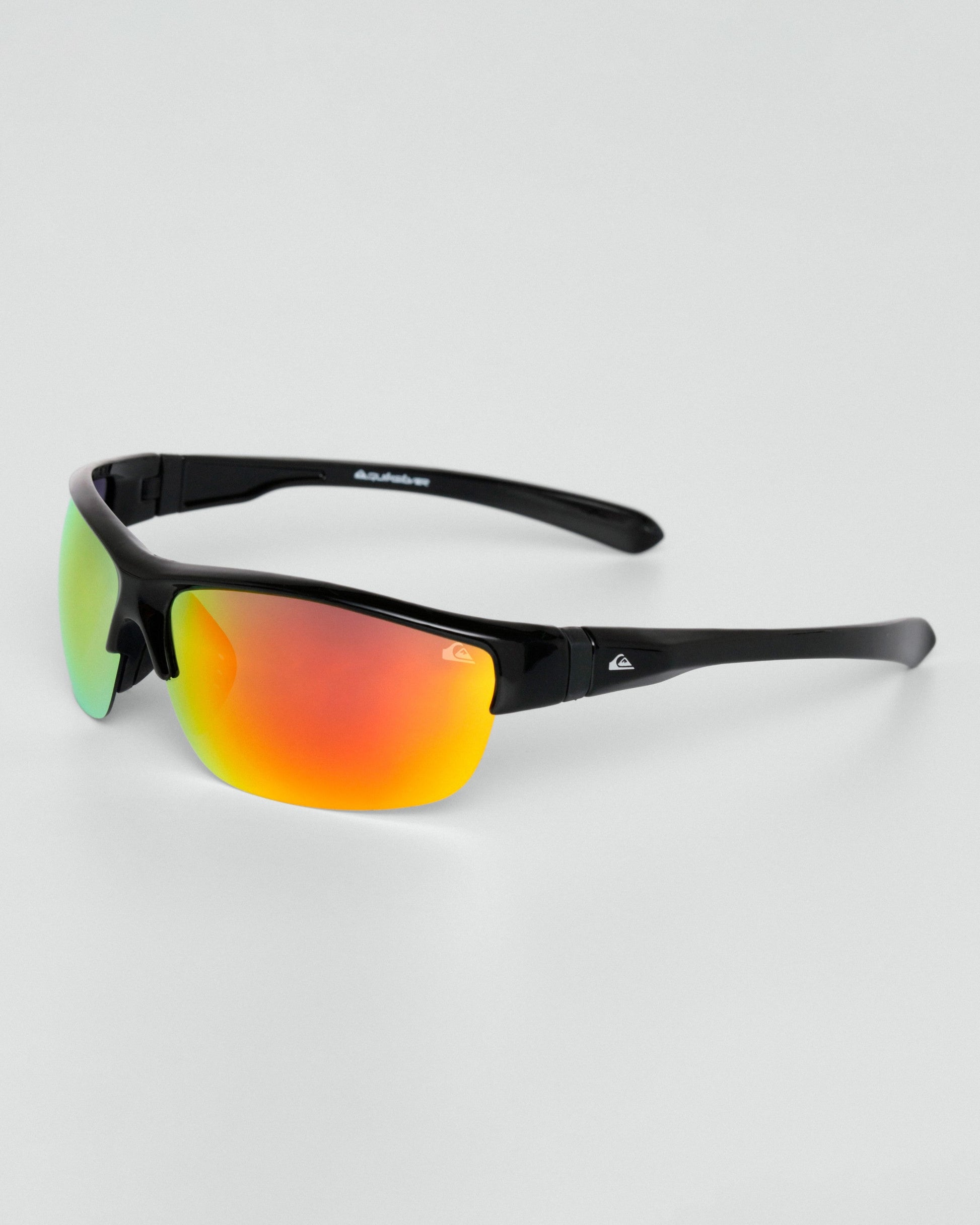 Óculos de Sol Quiksilver Malibu - Preto/Vermelho Espelhado