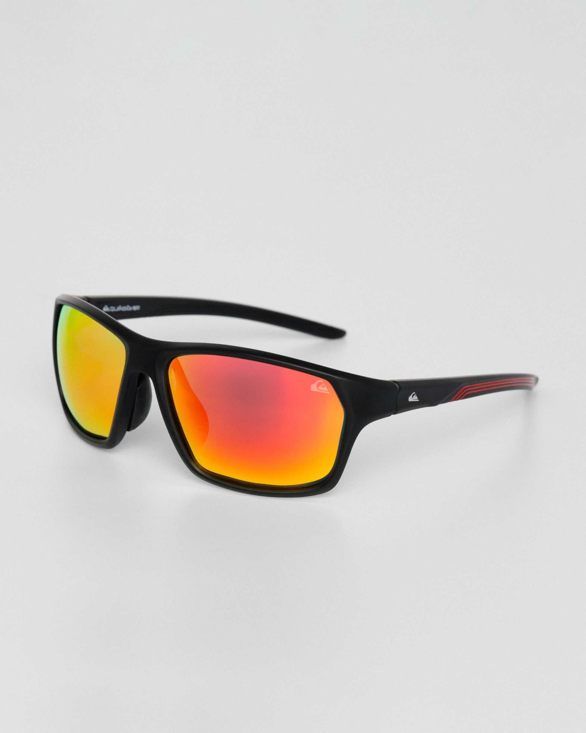 Óculos de Sol Quiksilver Maui - Preto/Vermelho Espelhado