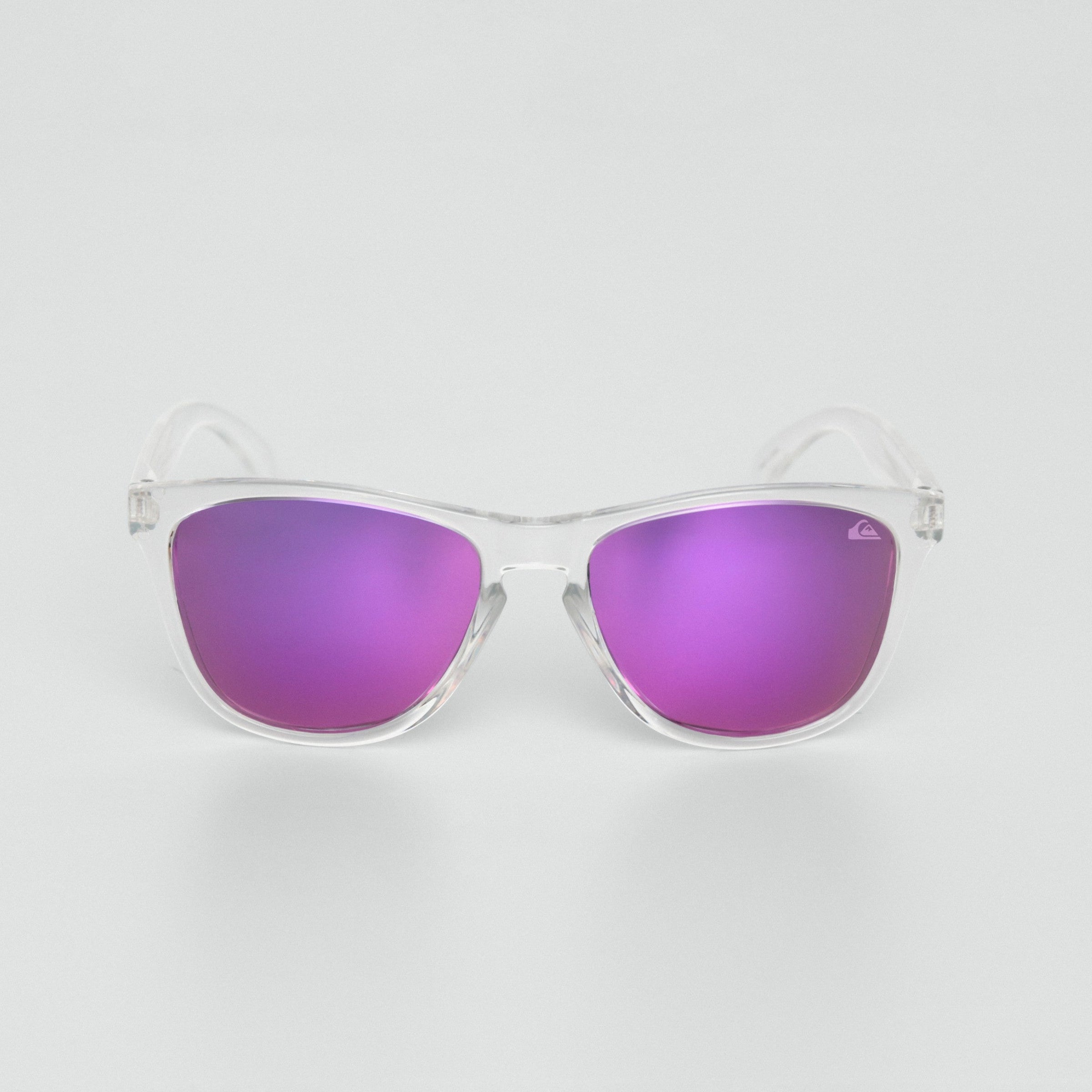 Óculos de Sol Quiksilver Maresias - Transparente/Roxo Espelhado