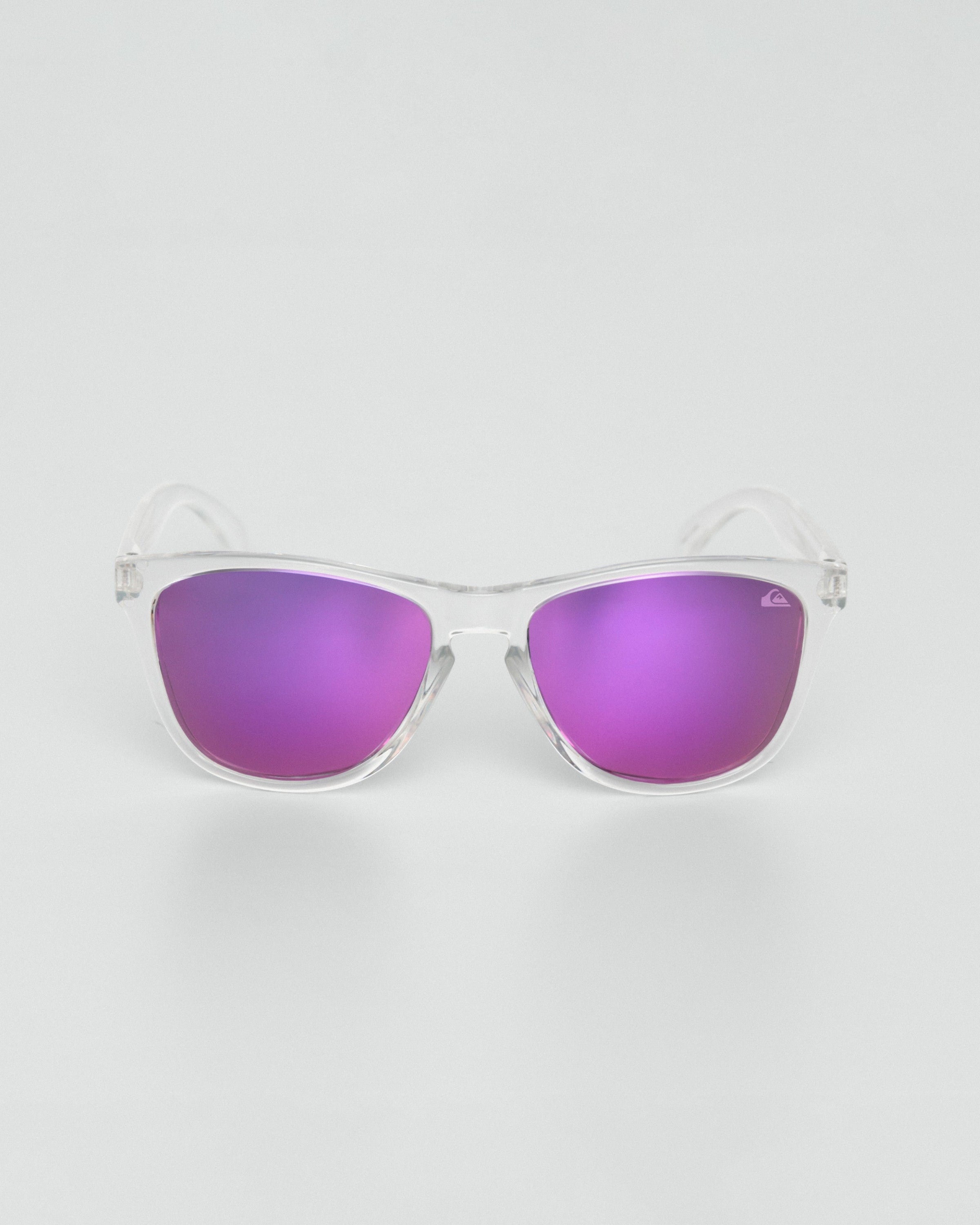 Óculos de Sol Quiksilver Maresias - Transparente/Roxo Espelhado