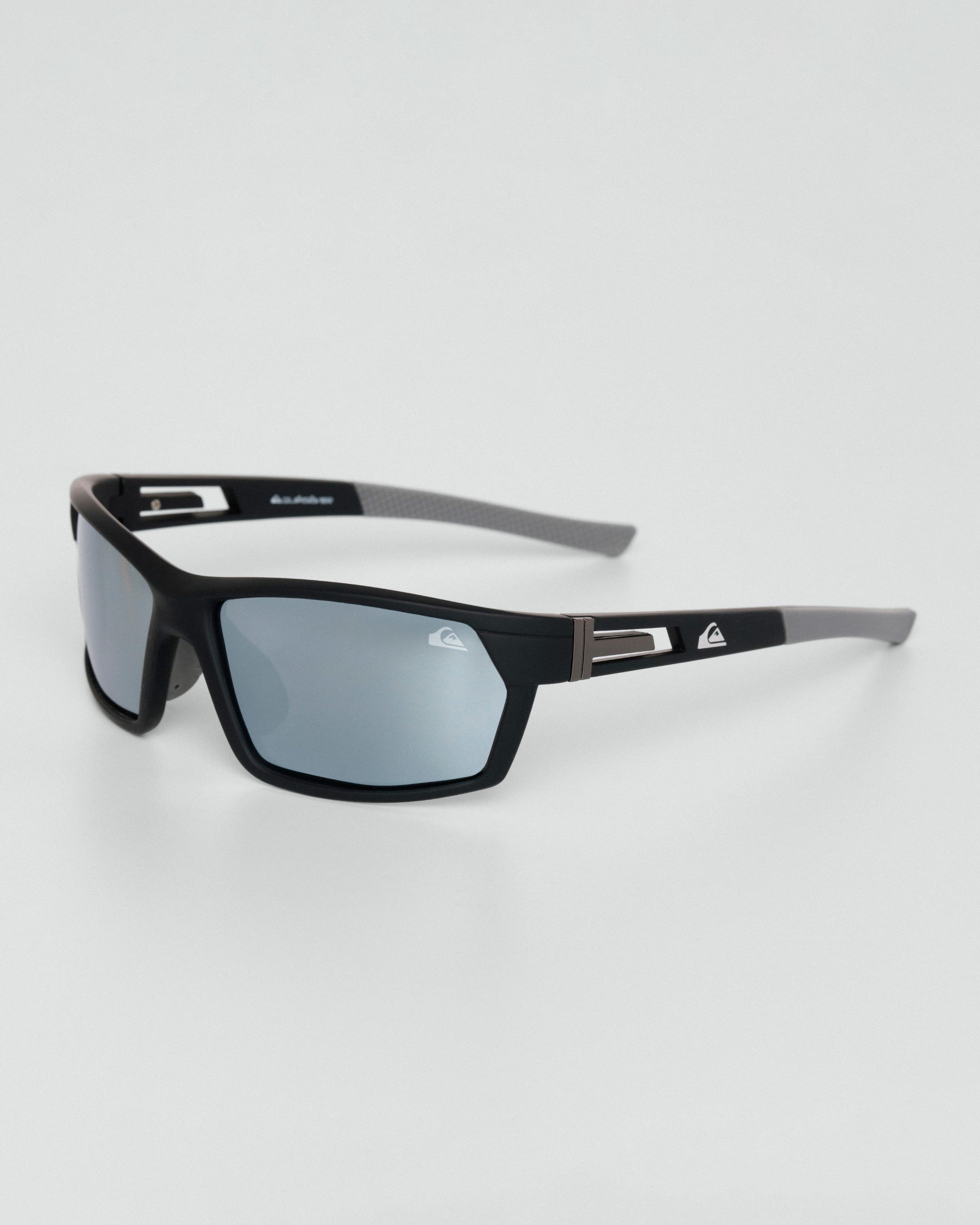 Óculos de Sol Quiksilver Nazare - Preto/Cinza Espelhado