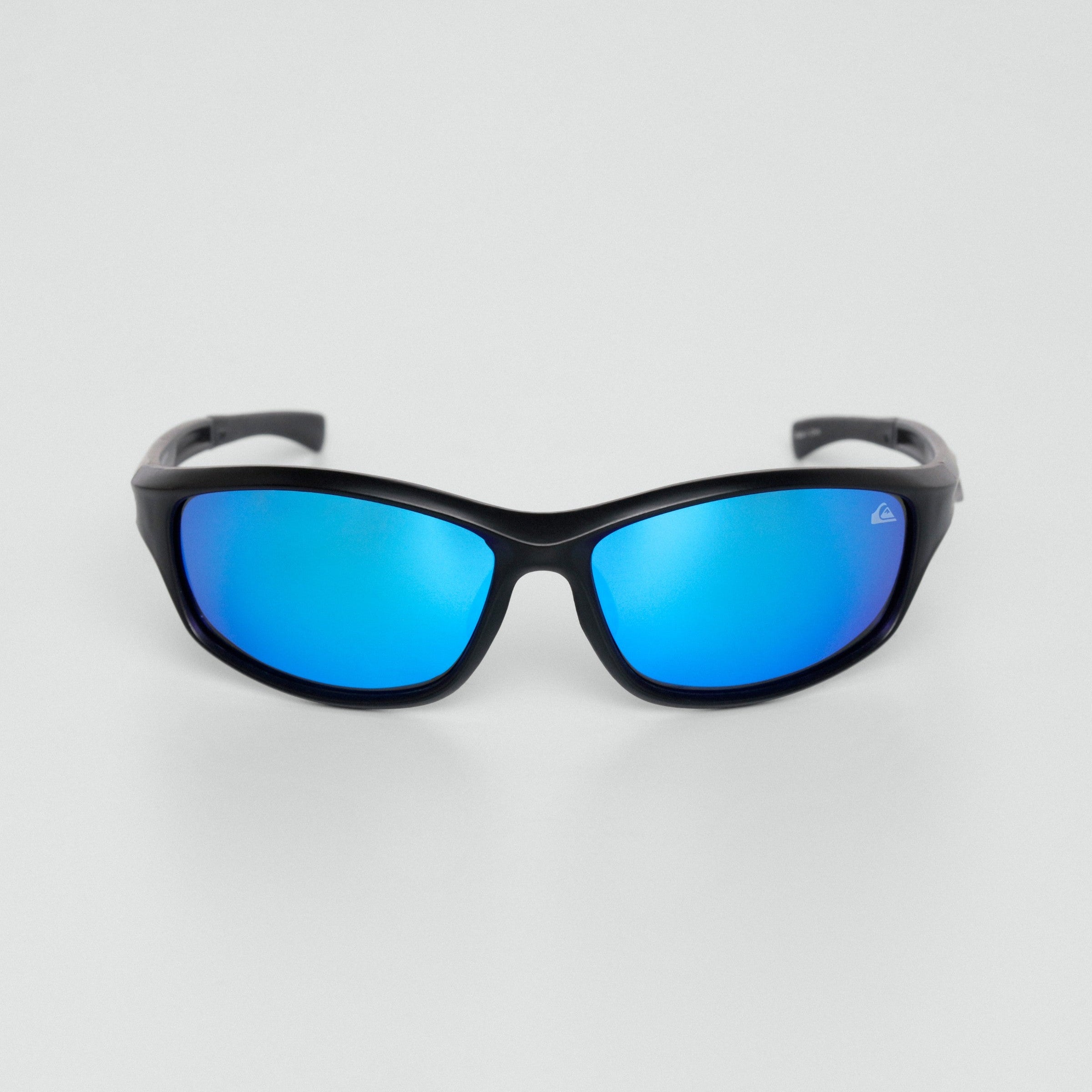 Óculos de Sol Quiksilver Tamarindo - Preto Fosco/Azul Espelhado