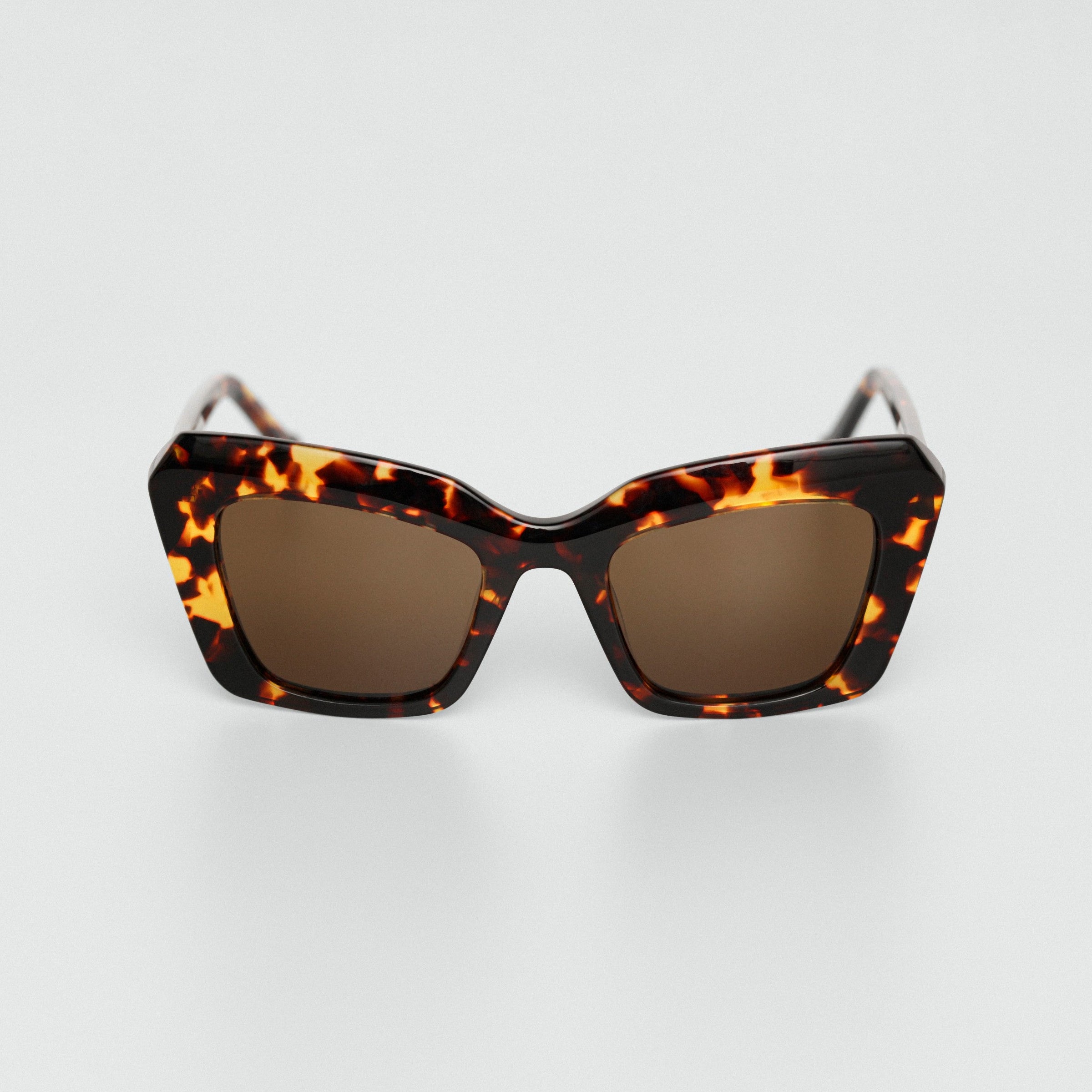 Óculos de Sol Márcia Sensitiva Nyx - Tartaruga/Marrom