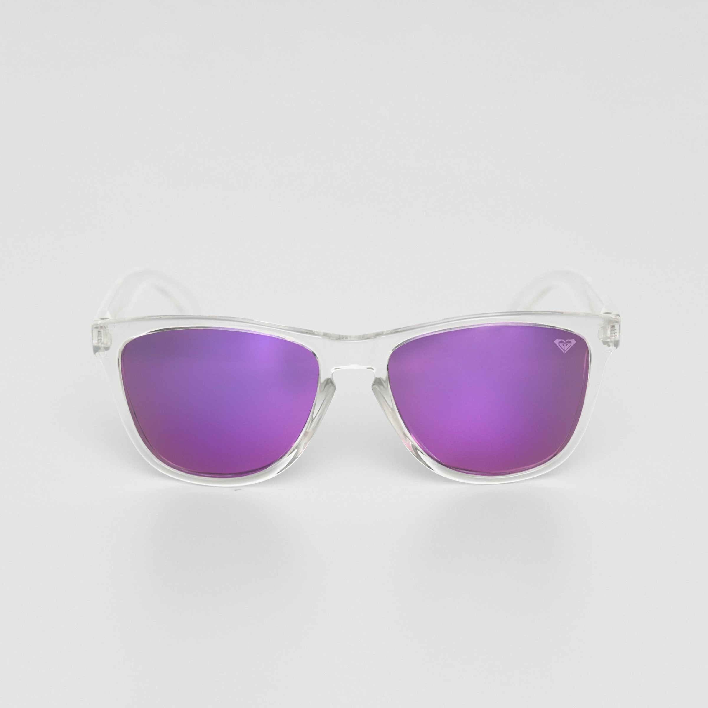 Óculos de Sol Roxy Wave Chaser - Transparente/Roxo Espelhado