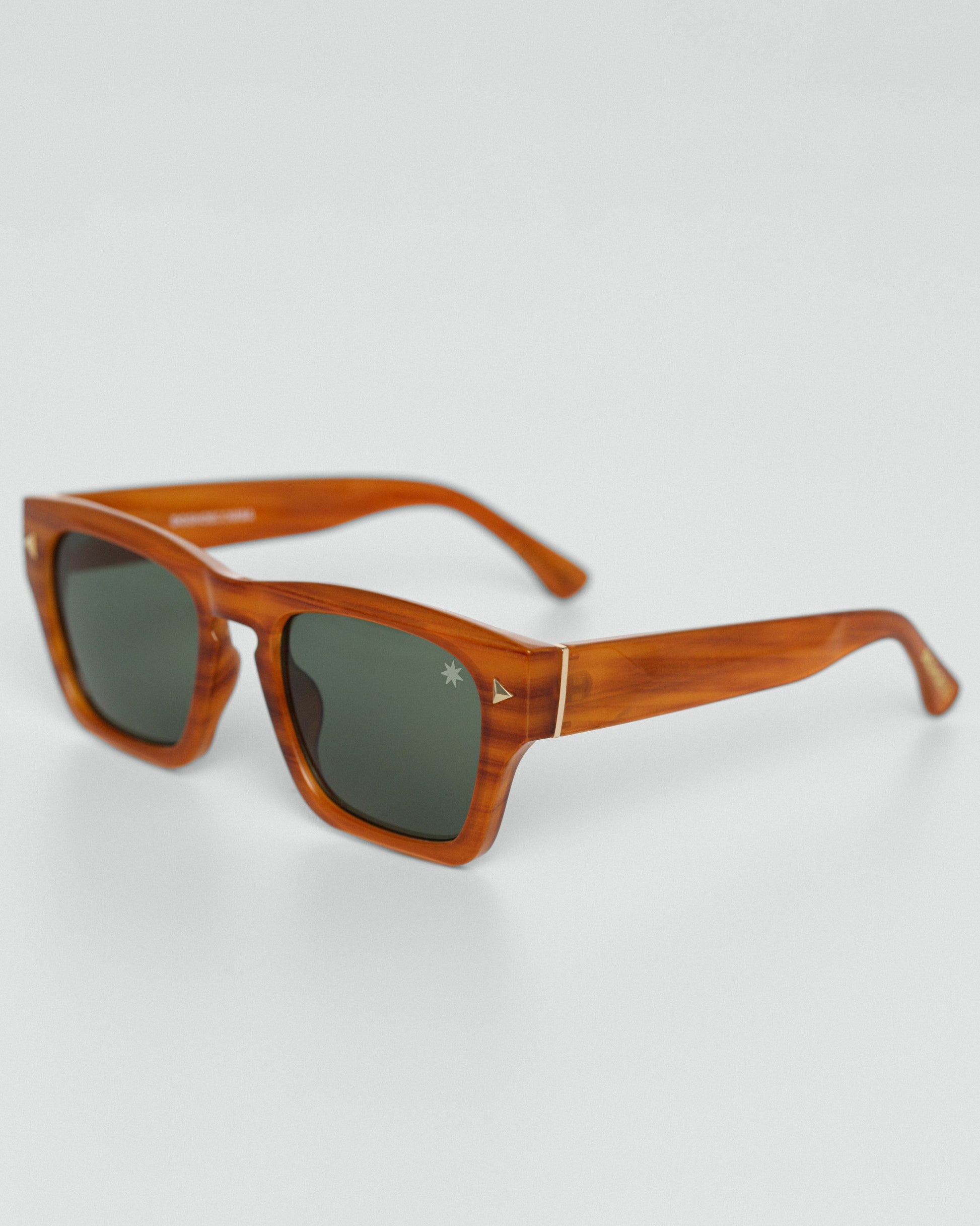 Óculos de Sol DC Manual - Caramelo/Verde