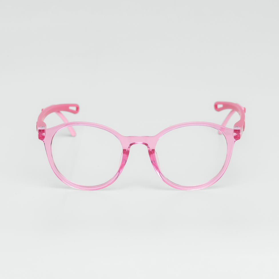 Óculos Infantojuvenil Hello Kitty Blossom Rosa armação redonda grau