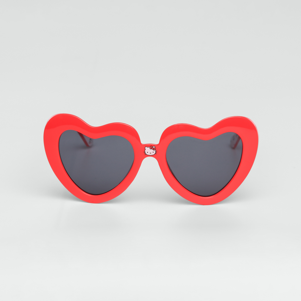 Óculos de Sol Infantojuvenil Hello Kitty Love Vermelho Sanrio