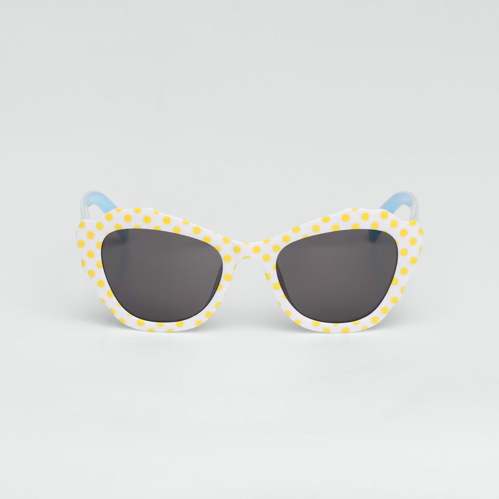 Óculos de Sol Infantil Hello Kitty Rainbow Amarelo Sanrio