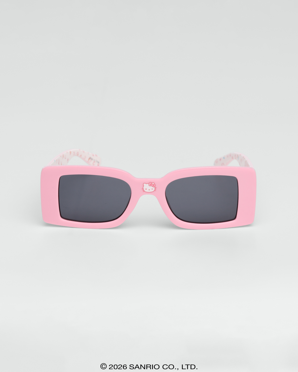 Óculos de Sol Infantojuvenil Hello Kitty Glow Rosa Sanrio