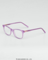 Óculos Infantojuvenil Hello Kitty Daisy Roxo Vista Lateral