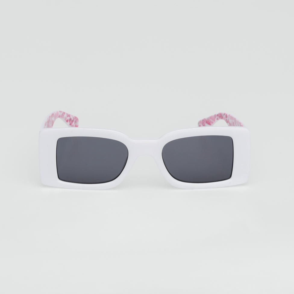 Óculos de Sol Infantojuvenil Hello Kitty Glow Branco Sanrio