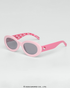 Óculos de Sol Infantojuvenil Hello Kitty Lollipop Rosa Claro vista lateral