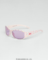 Óculos de Sol Infantil Hello Kitty Joy Rosa Vista Lateral