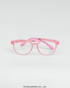 Óculos Infantil Hello Kitty Cotton Rosa armação borracha flexível para grau