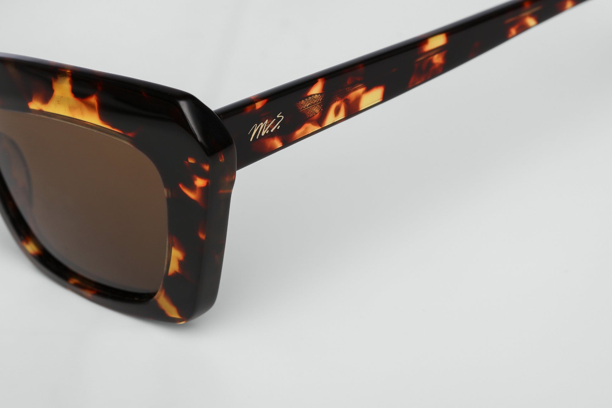 Óculos de Sol Márcia Sensitiva Nyx - Tartaruga/Marrom