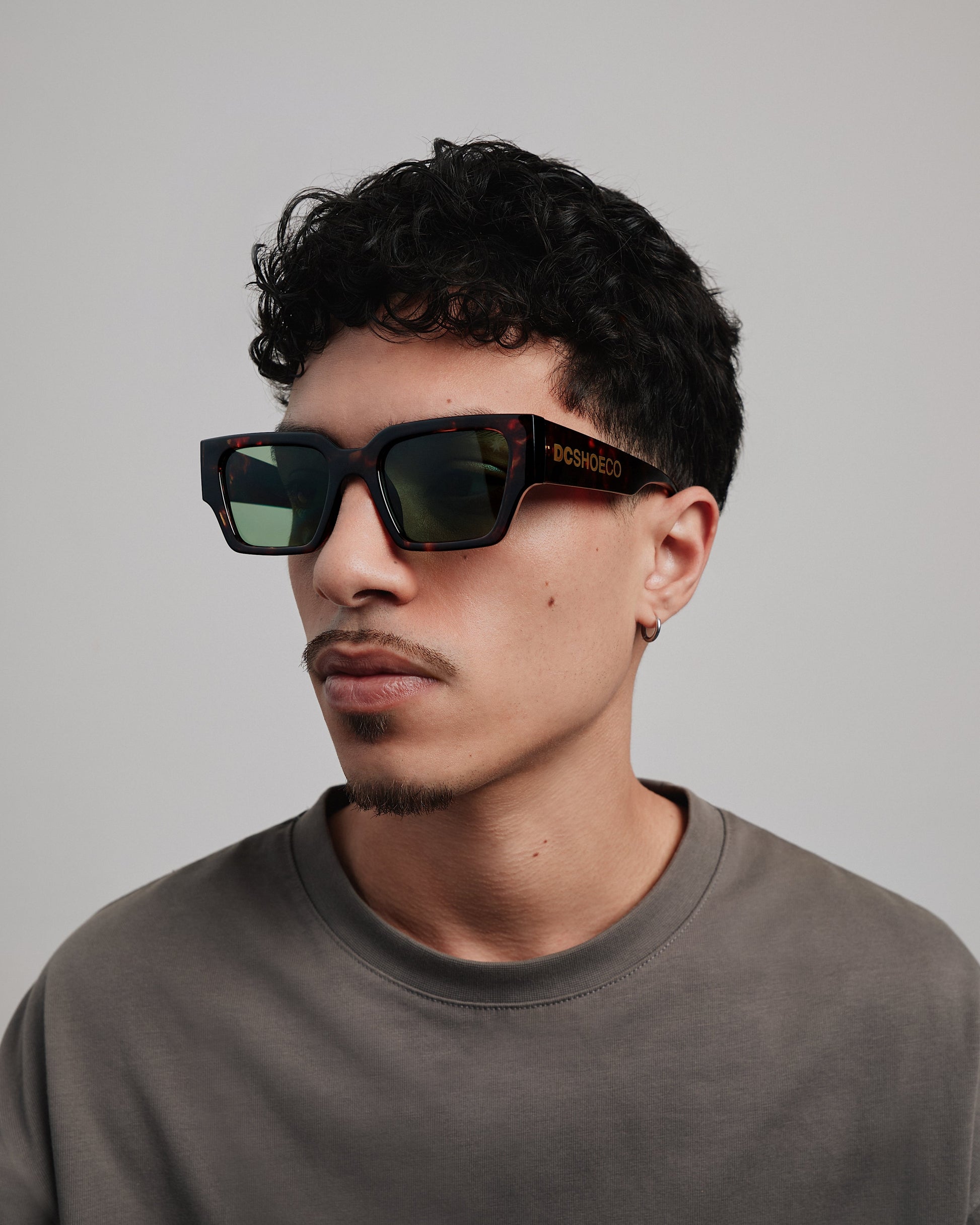 Óculos de Sol DC Kickflip - Havana/Verde