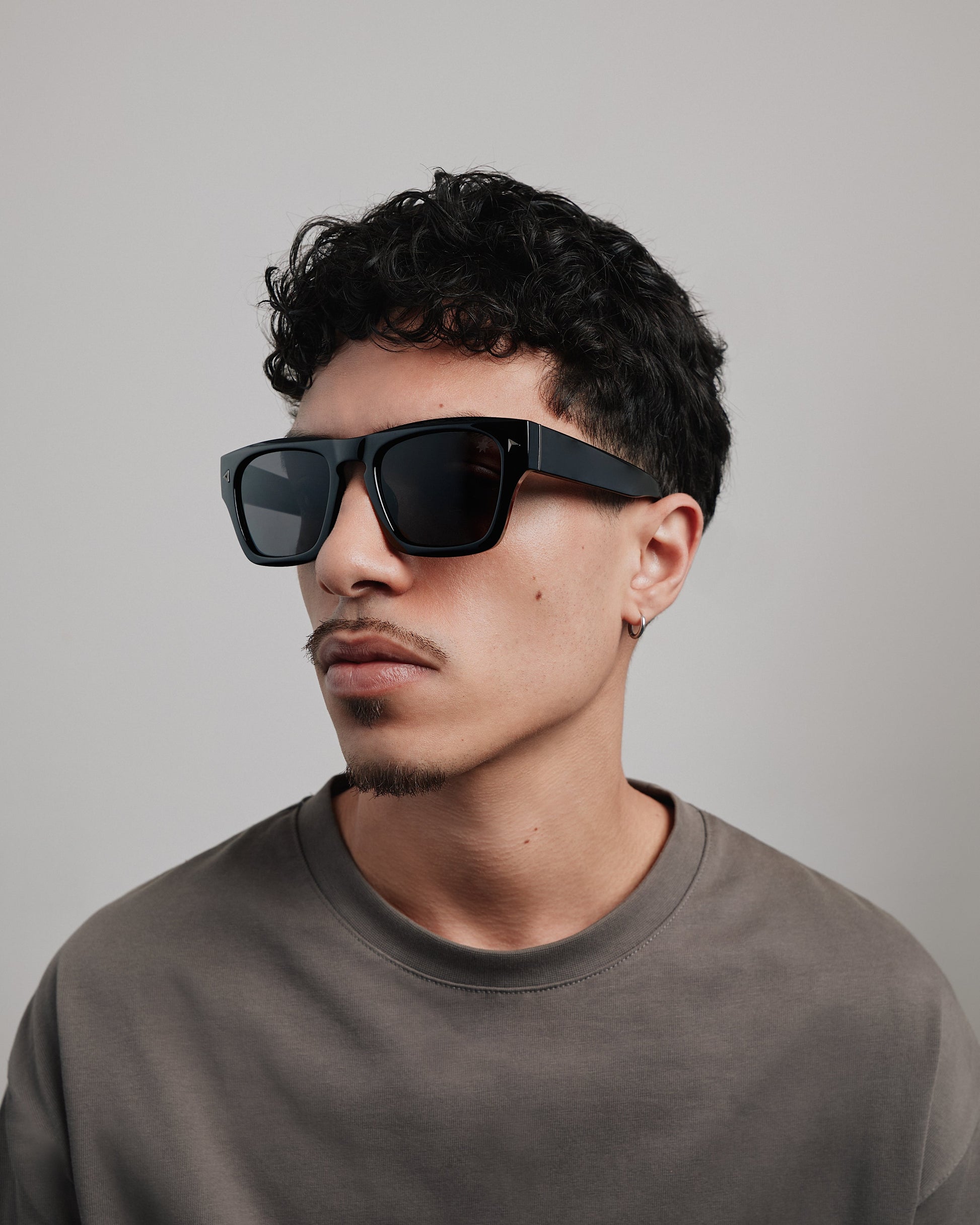 Óculos de Sol DC Manual - Preto/Cinza