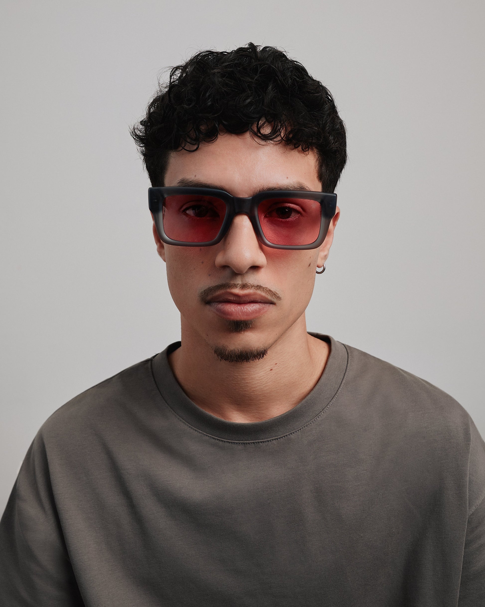 Óculos de Sol DC Shuvit - Cinza/Rosa