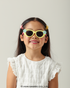 Criança com Óculos Infantil Hello Kitty Star Amarelo Sanrio