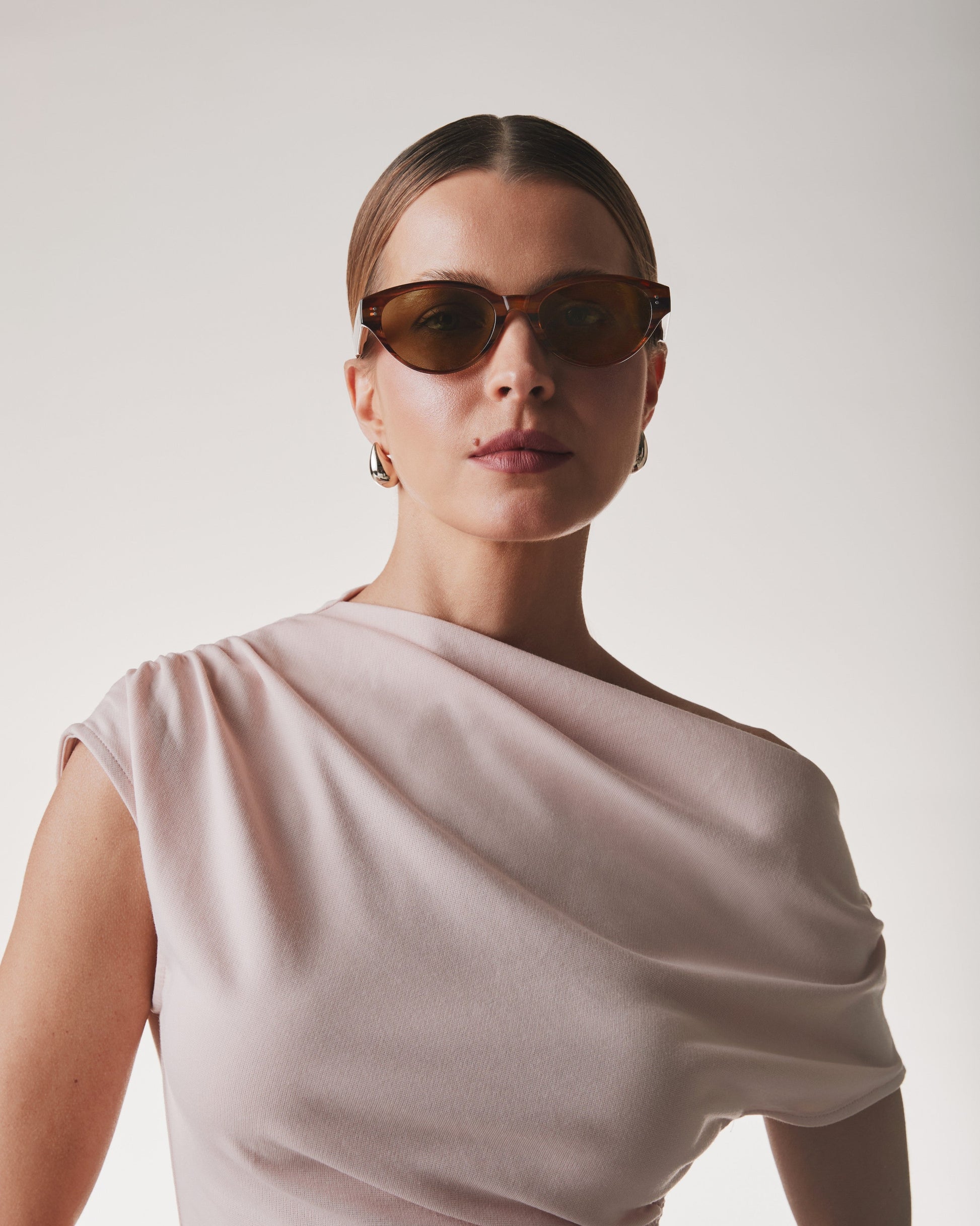 Óculos de Sol Márcia Sensitiva Solaris - Havana/Marrom