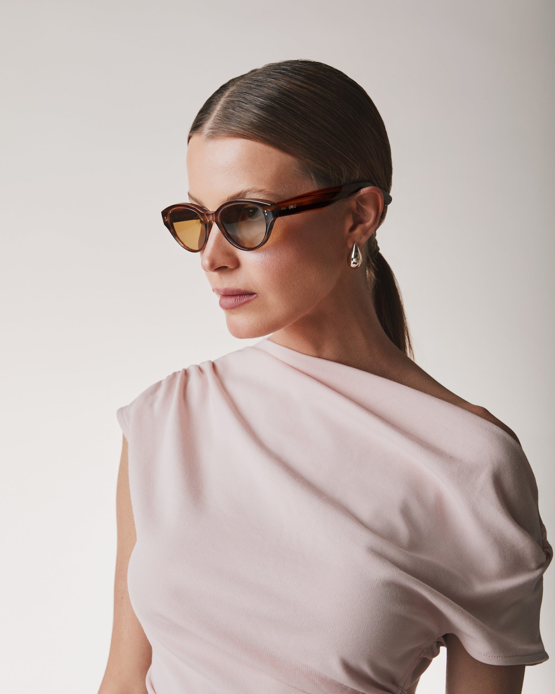 Óculos de Sol Márcia Sensitiva Solaris - Havana/Marrom