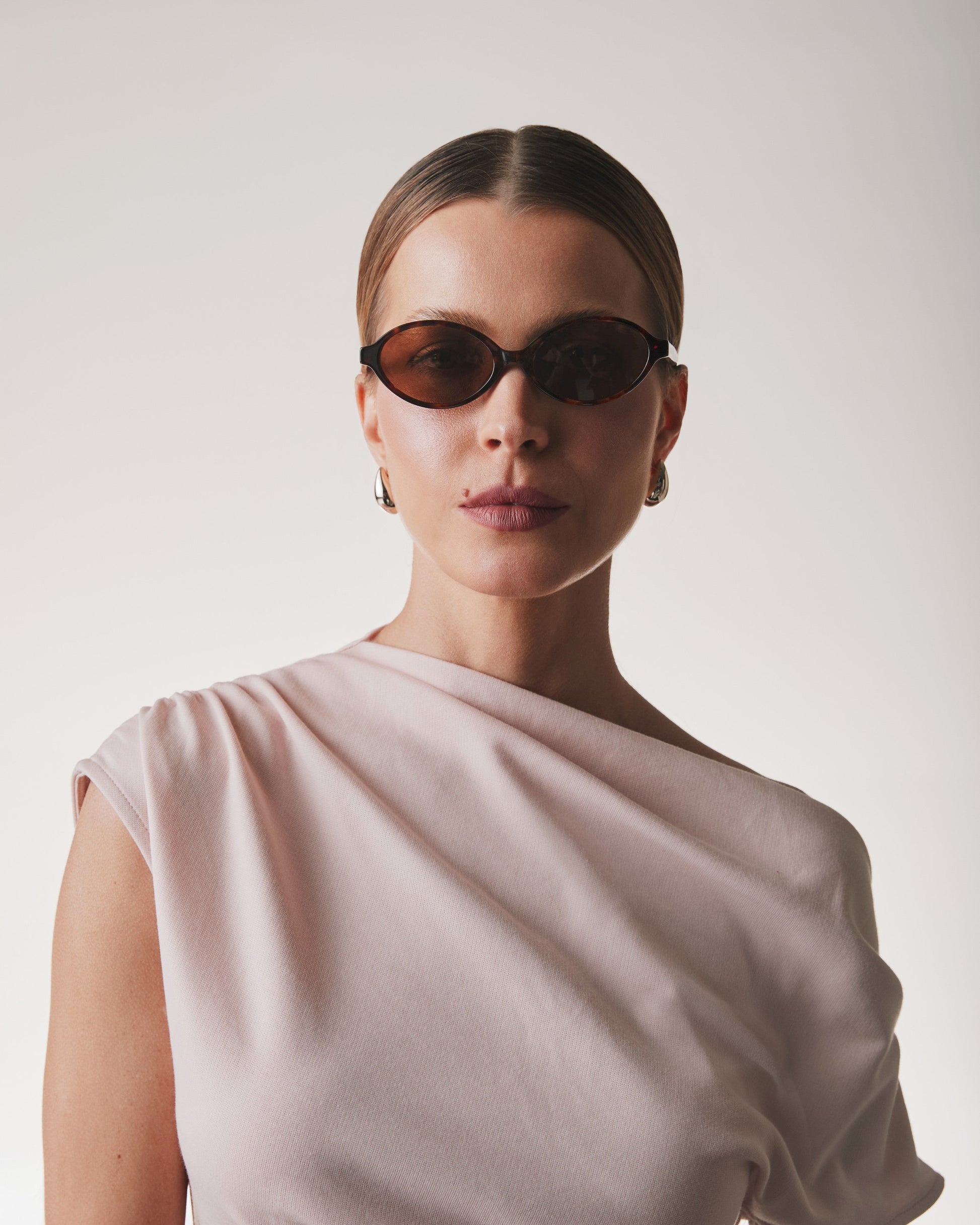 Óculos de Sol Márcia Sensitiva Gaia - Havana/Marrom